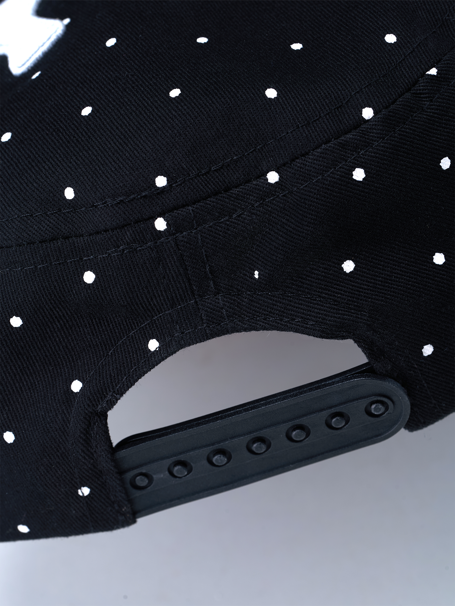 SANB Polka Dot Embroidered Pillbox Hat
