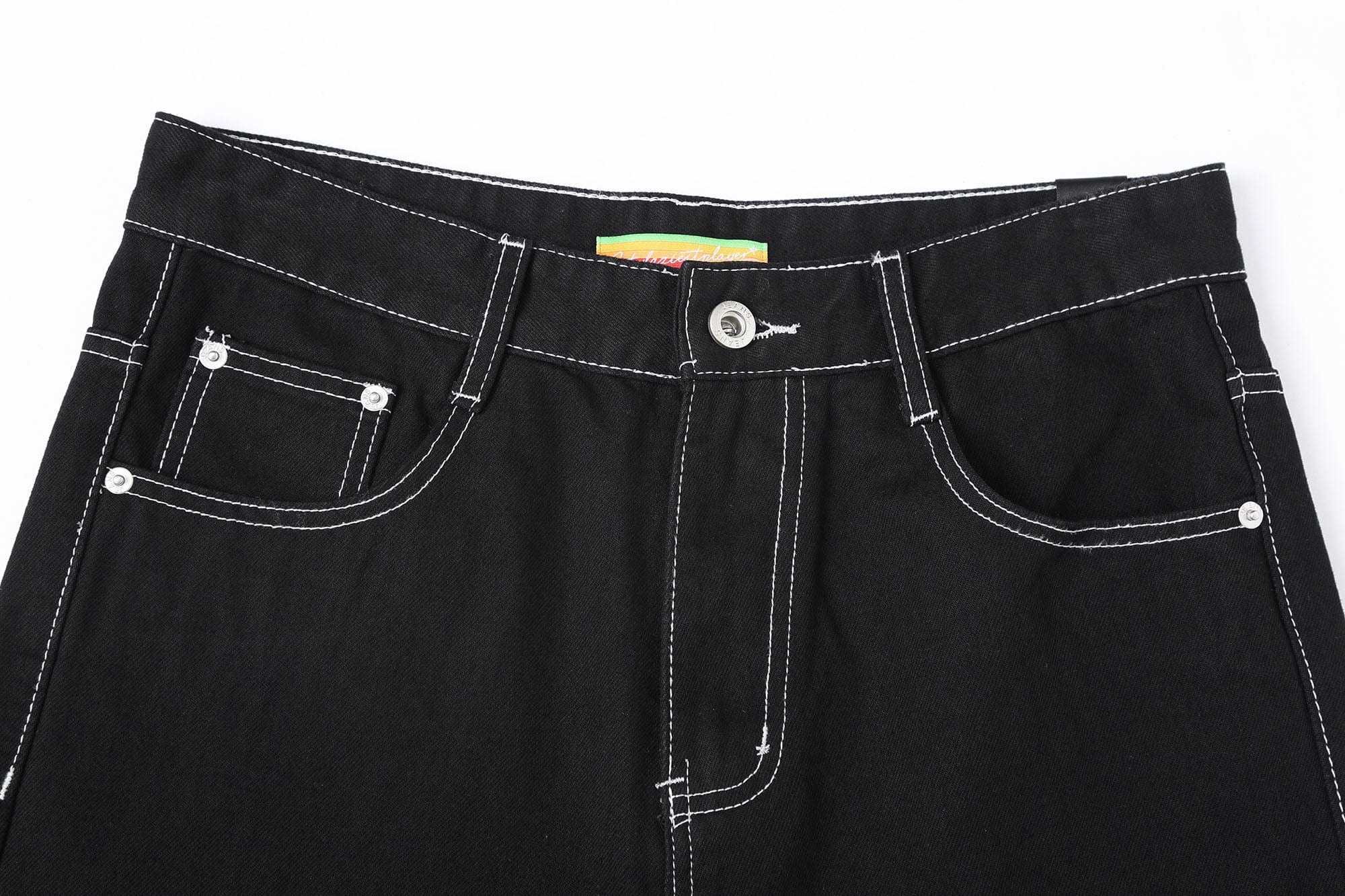 CLP Retro Stitch Ribbon Flared Jeans, premium urban and streetwear designers apparel on PROJECTISR.com, CLP