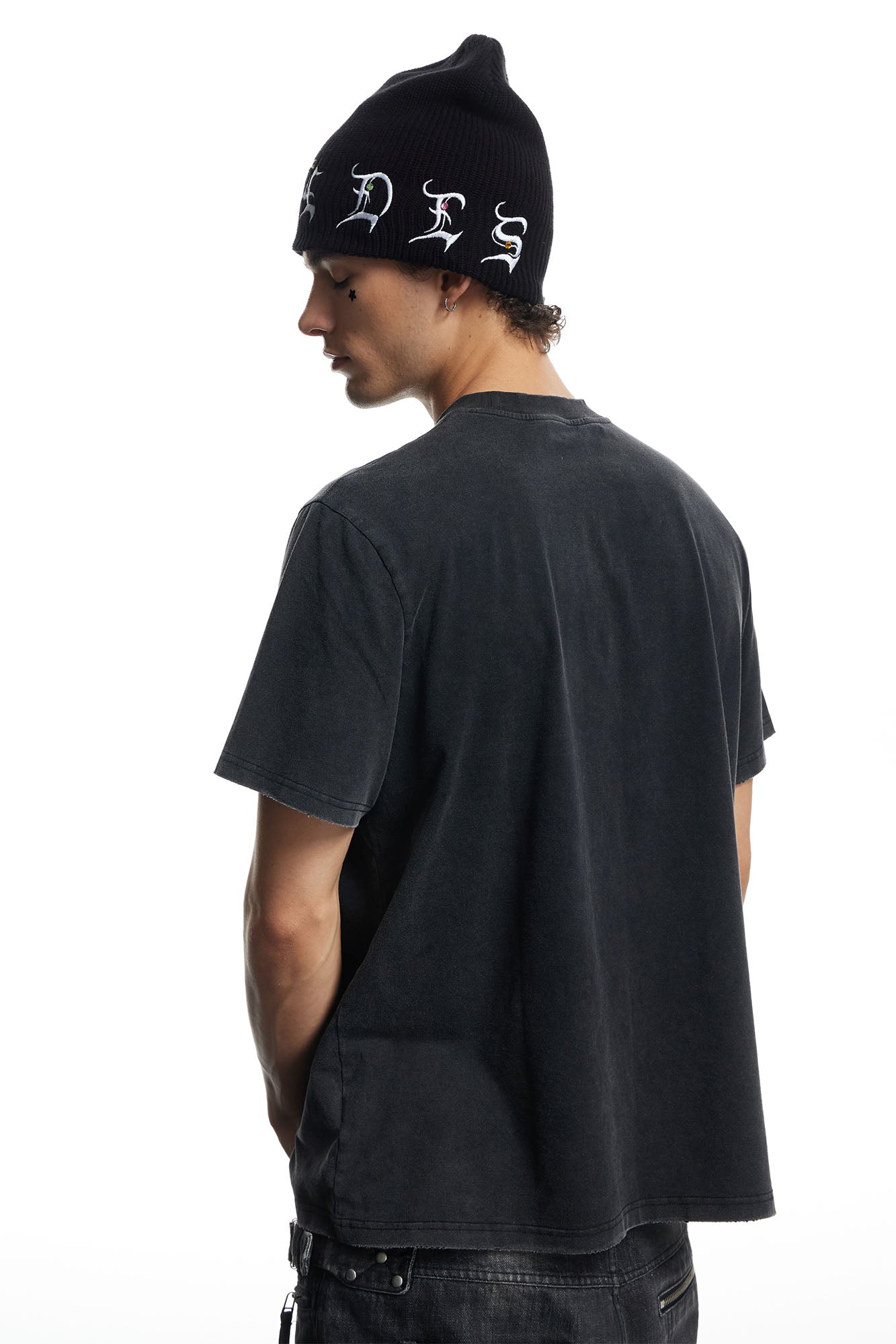 DND4DES Washed Punk Graphic T-Shirt