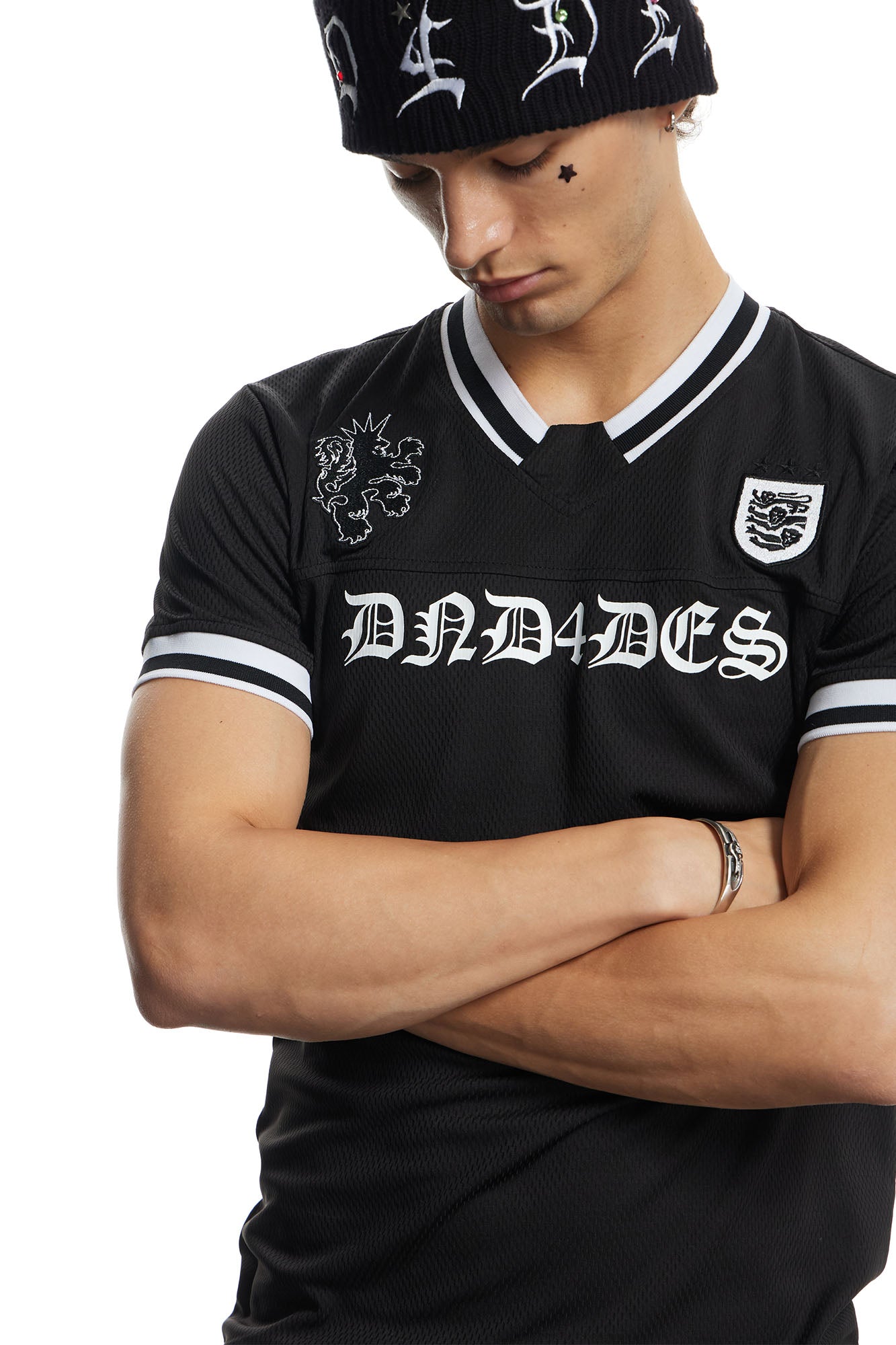 DND4DES Gothic LOGO Mesh Tee