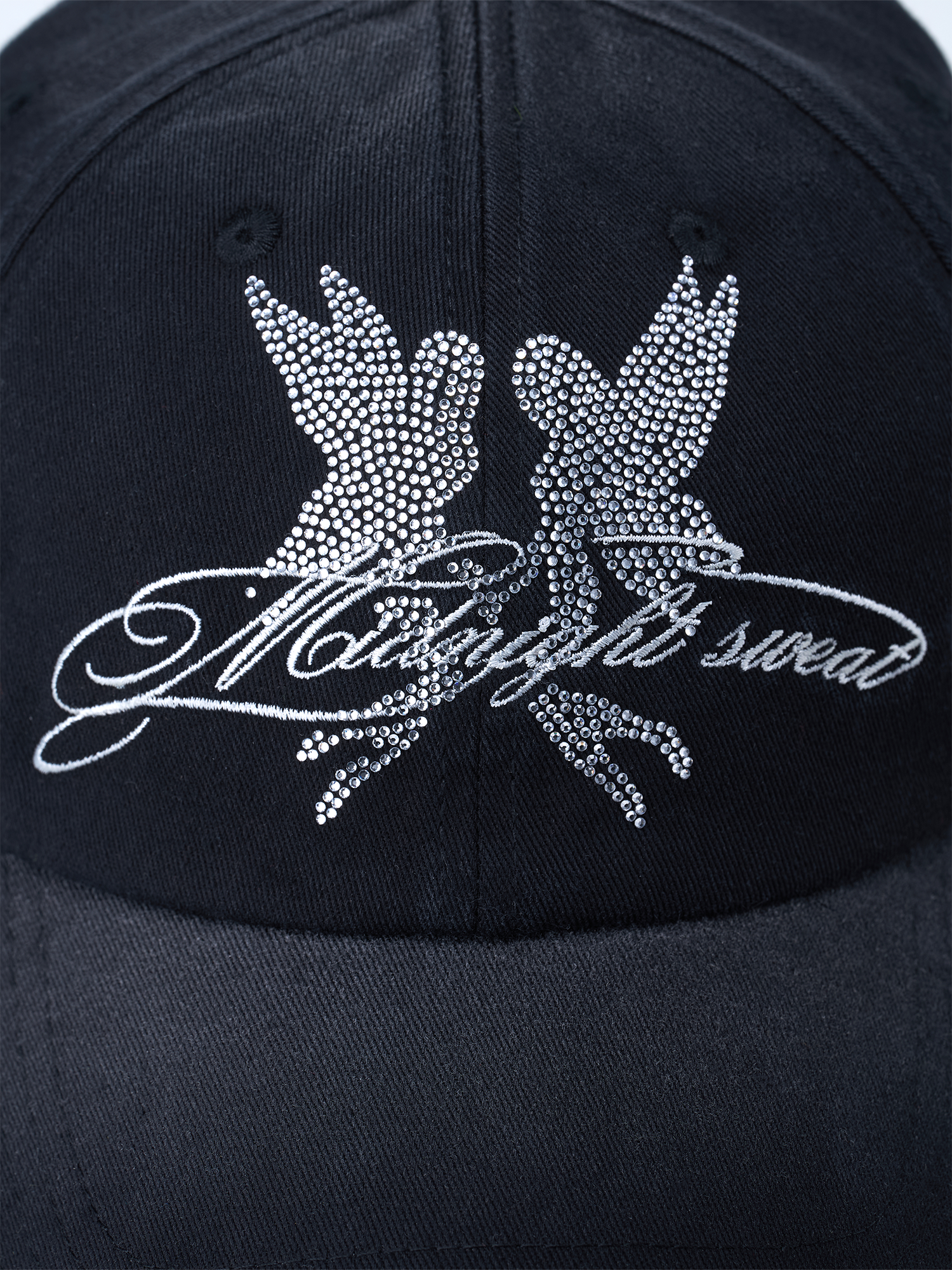 SANB Washed Angel Diamond Baseball Cap