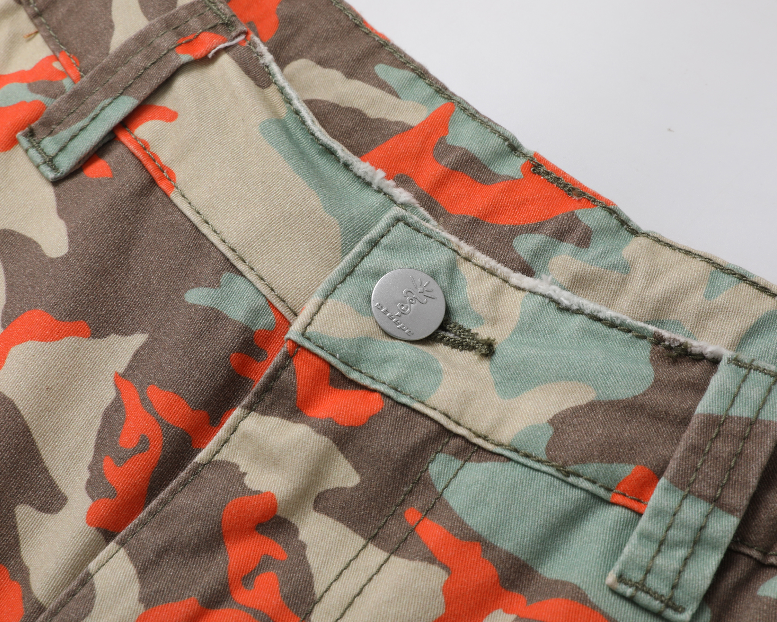 STEEPC Camo Wide-Leg Cargo Pants, premium urban and streetwear designers apparel on PROJECTISR.com, STEEPC