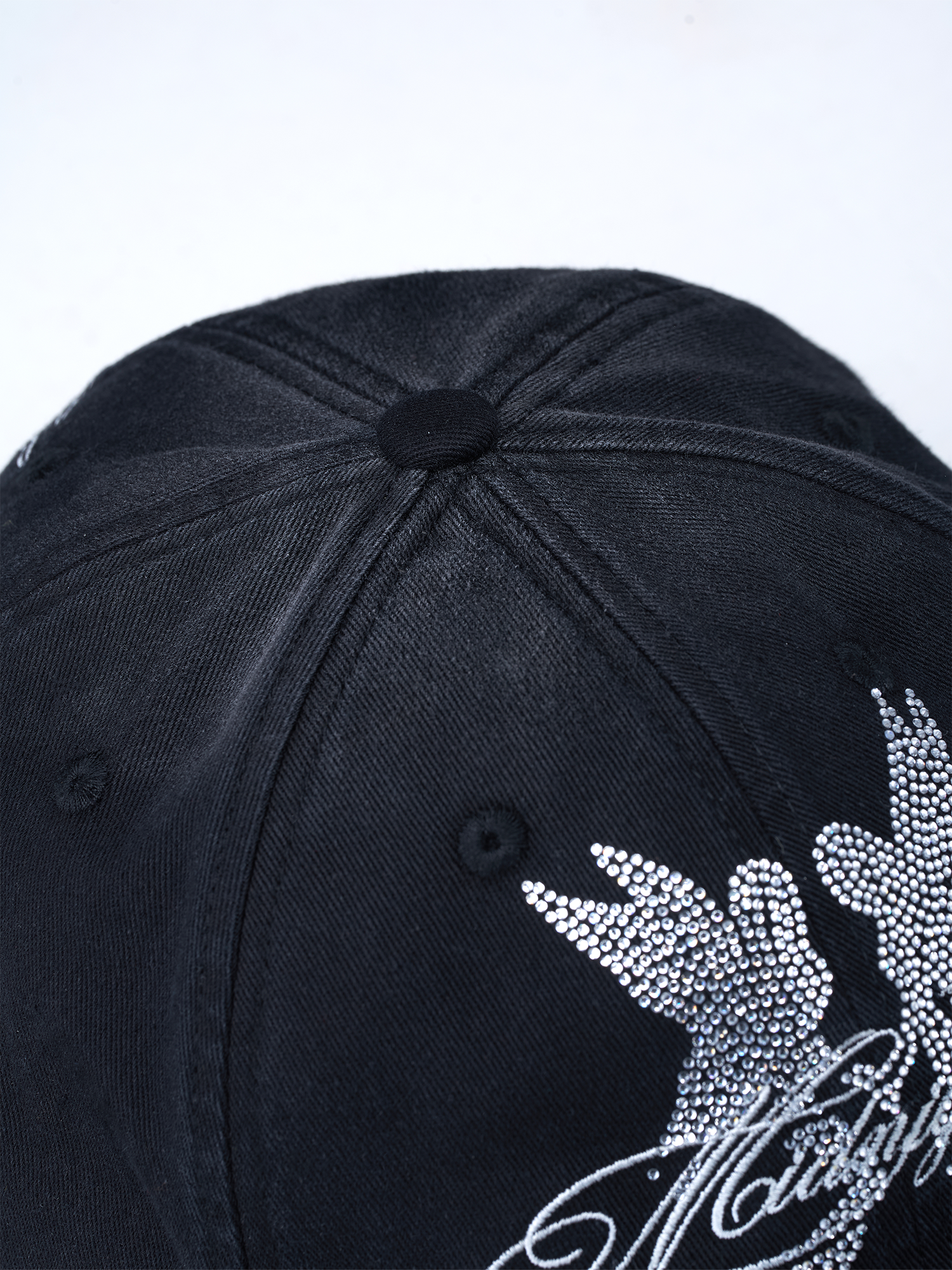 SANB Washed Angel Diamond Baseball Cap