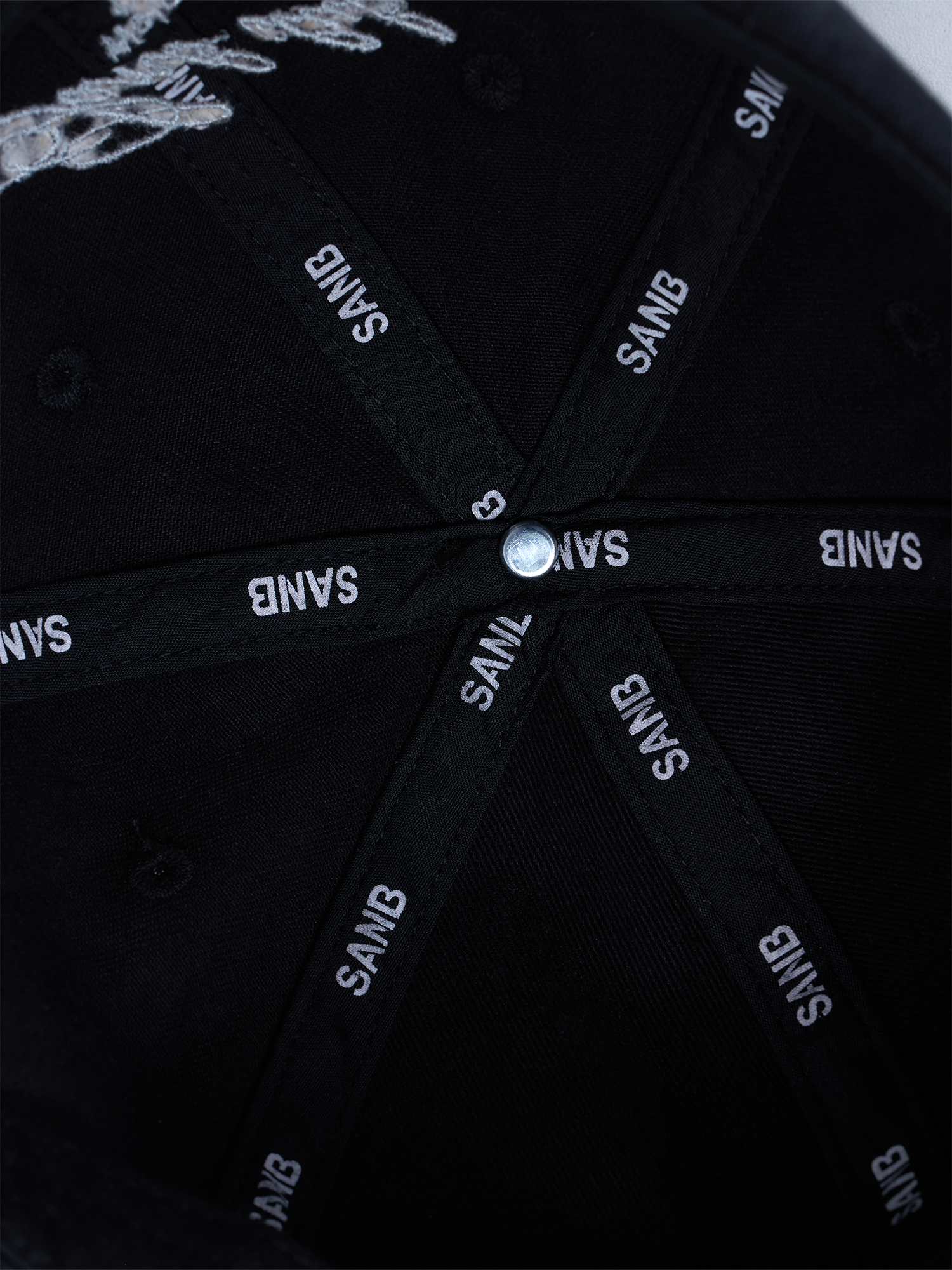 SANB Washed Angel Diamond Baseball Cap