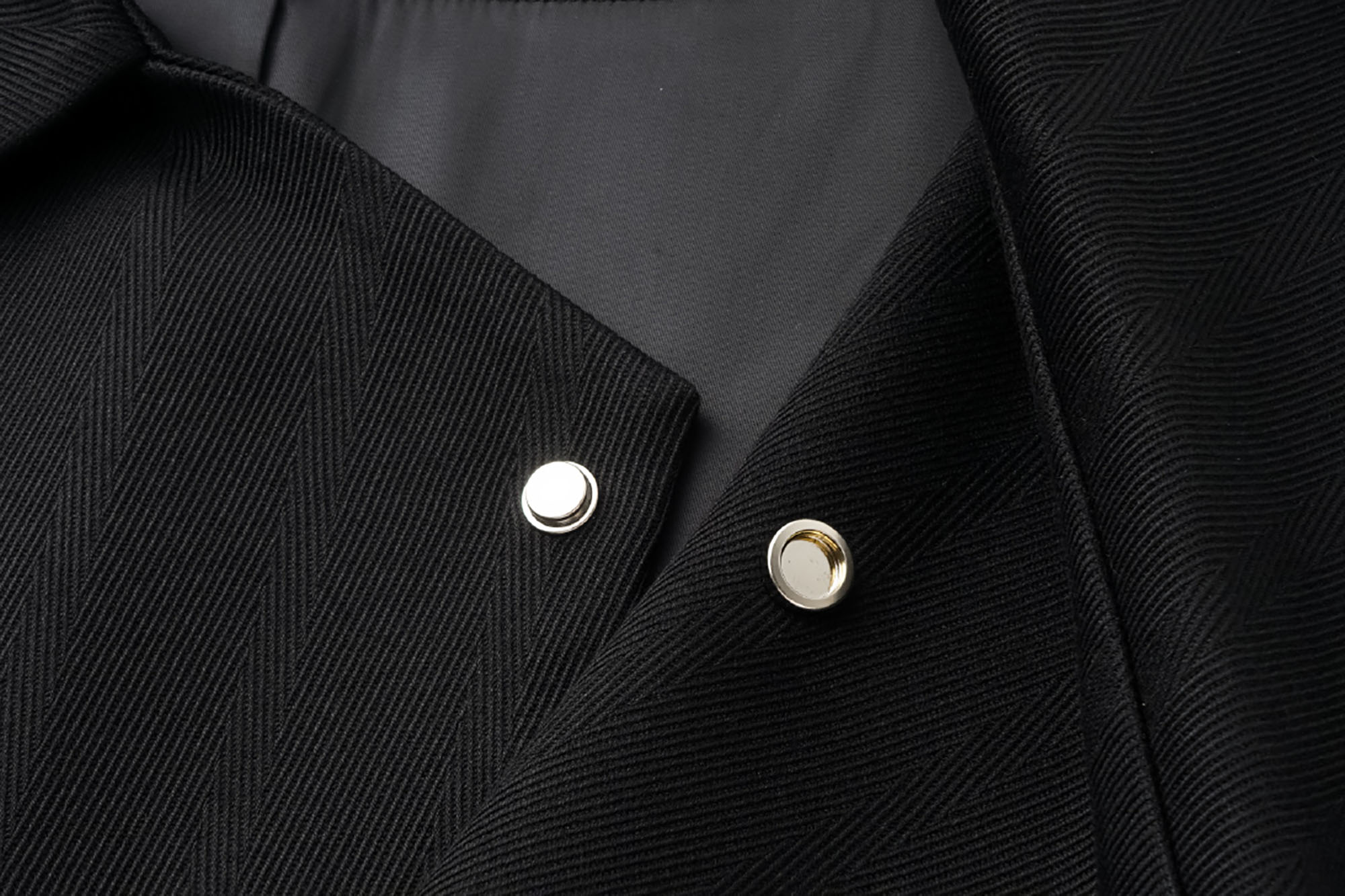 ALVNG AR ANTS Asymmetric Dual-Zip Layered Collar Jacket