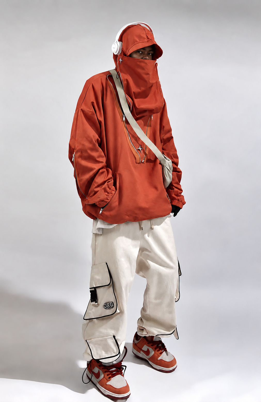 UUCSCC Utility Hooded Windbreaker Jacket