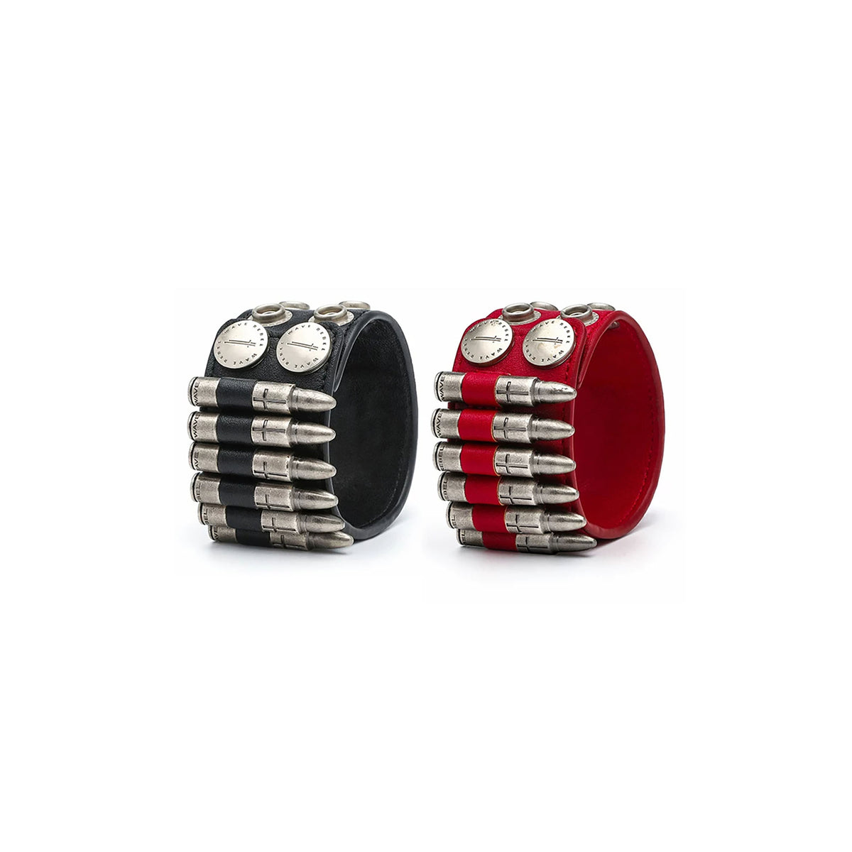 REBEL WAVE MOS Custom Hardware Bullet Cuff Bracelet