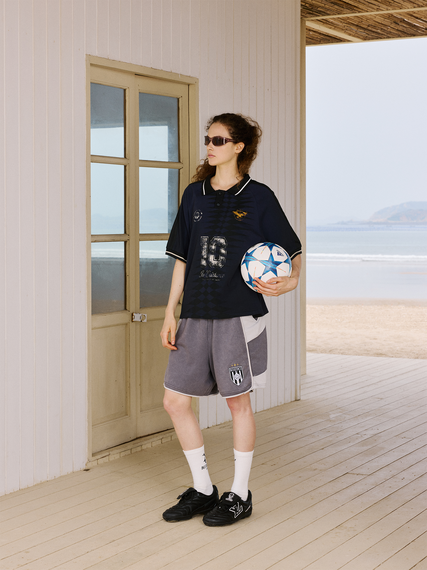 IN EXISTENCE Washed Cotton Argentina Football Jersey
