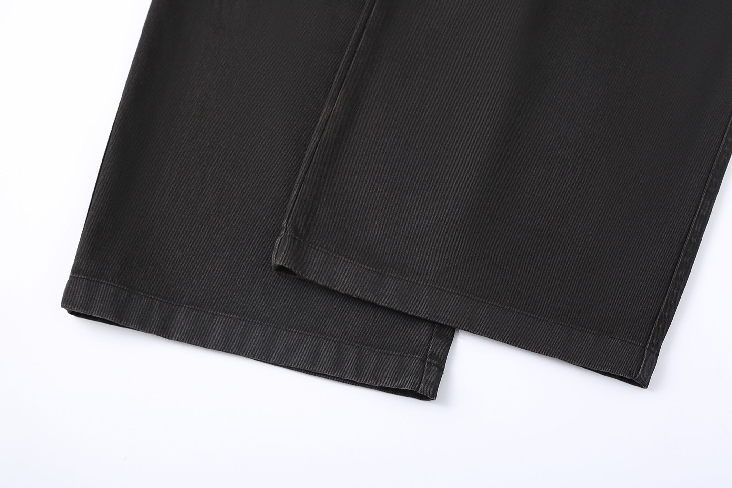 CLP Retro Pleated Knee Drawstring Oversized Jeans, premium urban and streetwear designers apparel on PROJECTISR.com, CLP