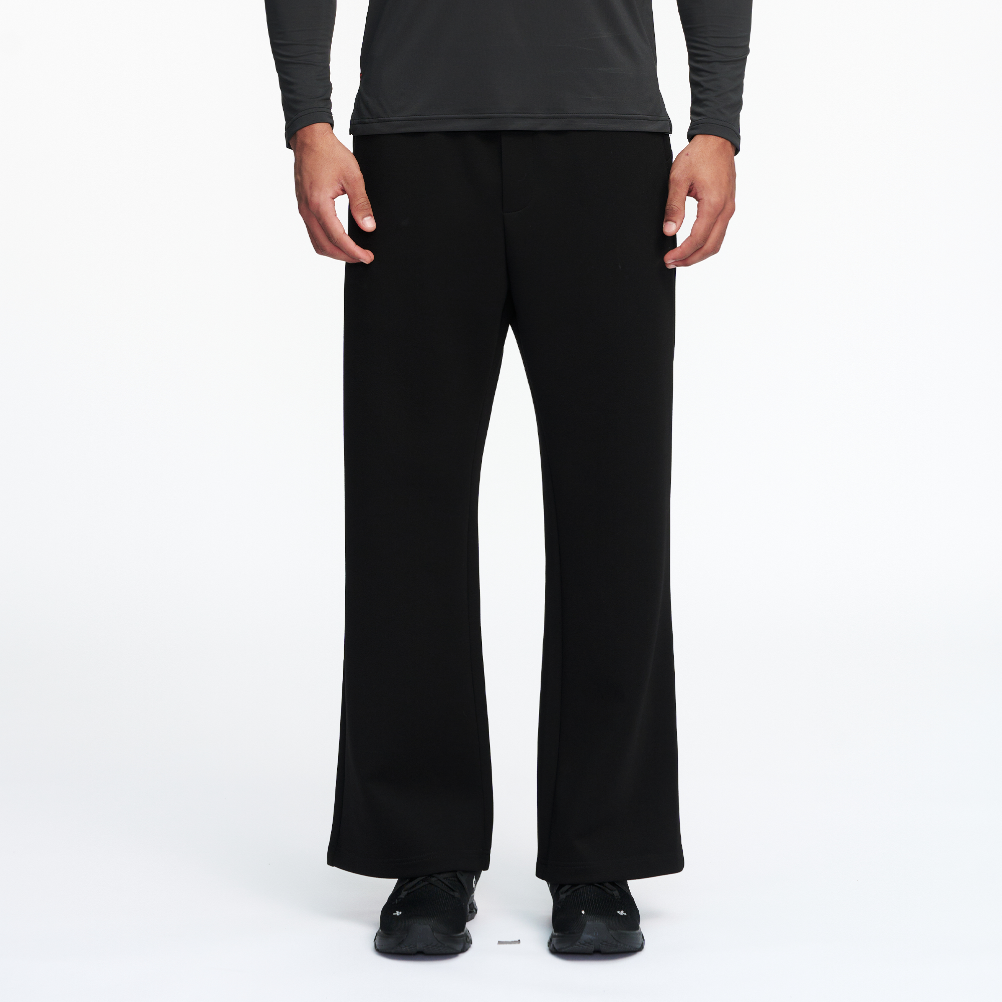 PUMPPLUS Moisture-Wicking Flared Straight-Leg Pants, premium urban and streetwear designers apparel on PROJECTISR.com, PUMPPLUS