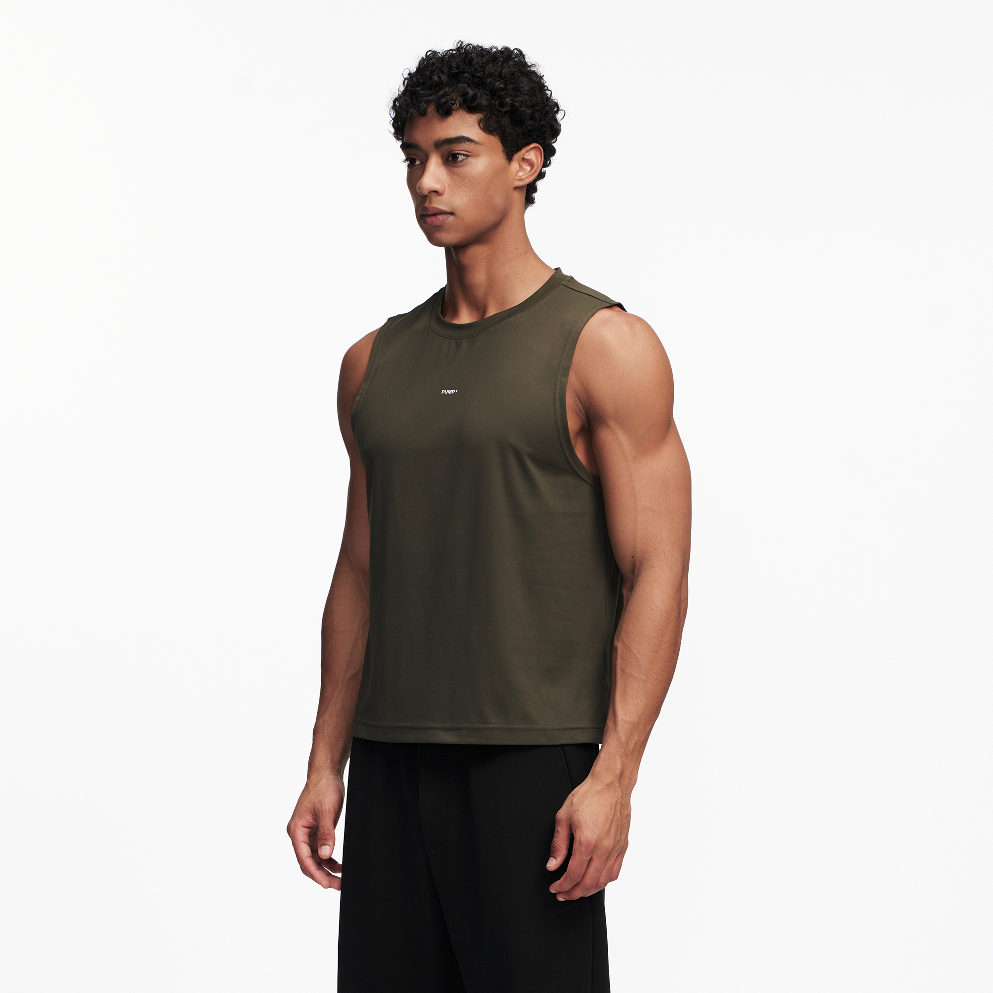 PUMPPLUS Antibacterial Quick-Dry Stretch Tank Top, premium urban and streetwear designers apparel on PROJECTISR.com, PUMPPLUS