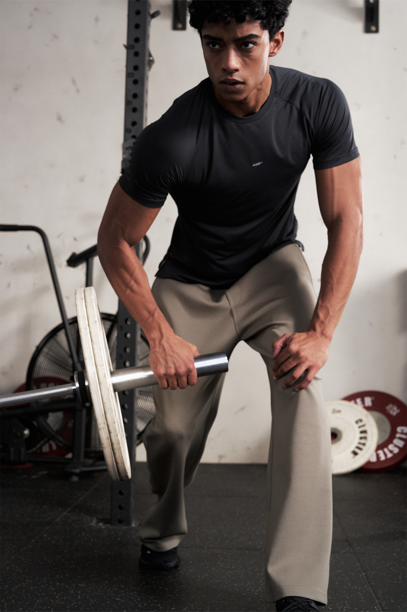 PUMPPLUS Moisture-Wicking Flared Straight-Leg Pants, premium urban and streetwear designers apparel on PROJECTISR.com, PUMPPLUS