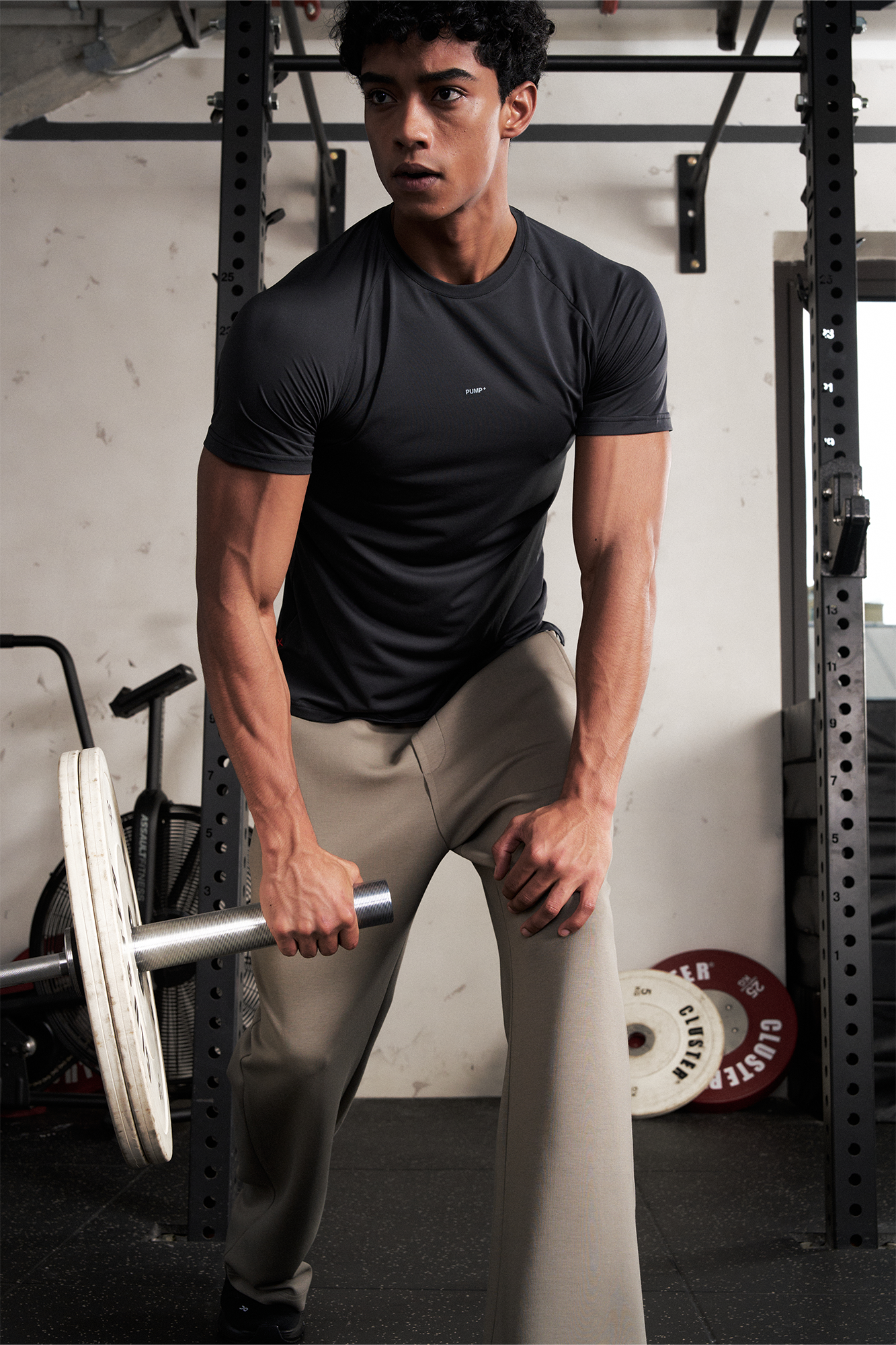 PUMPPLUS Moisture-Wicking Flared Straight-Leg Pants, premium urban and streetwear designers apparel on PROJECTISR.com, PUMPPLUS