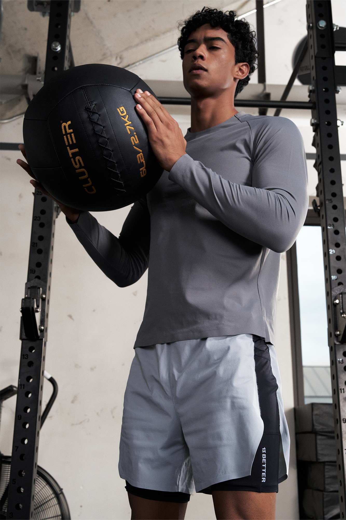 PUMPPLUS Quick-Dry Layered Training Shorts, premium urban and streetwear designers apparel on PROJECTISR.com, PUMPPLUS