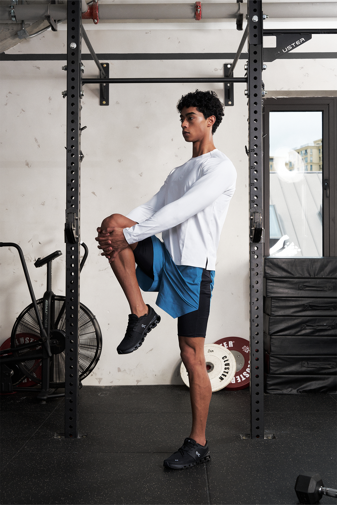 PUMPPLUS Quick-Dry Layered Training Shorts, premium urban and streetwear designers apparel on PROJECTISR.com, PUMPPLUS