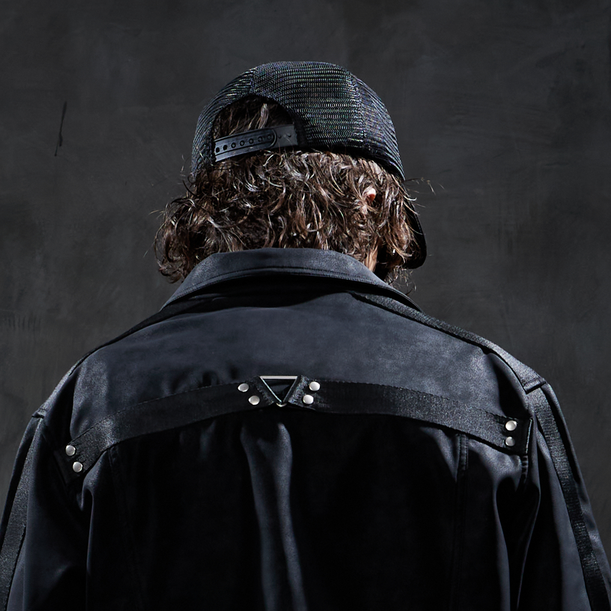 DND4DES Studded Quilted Trucker Cap