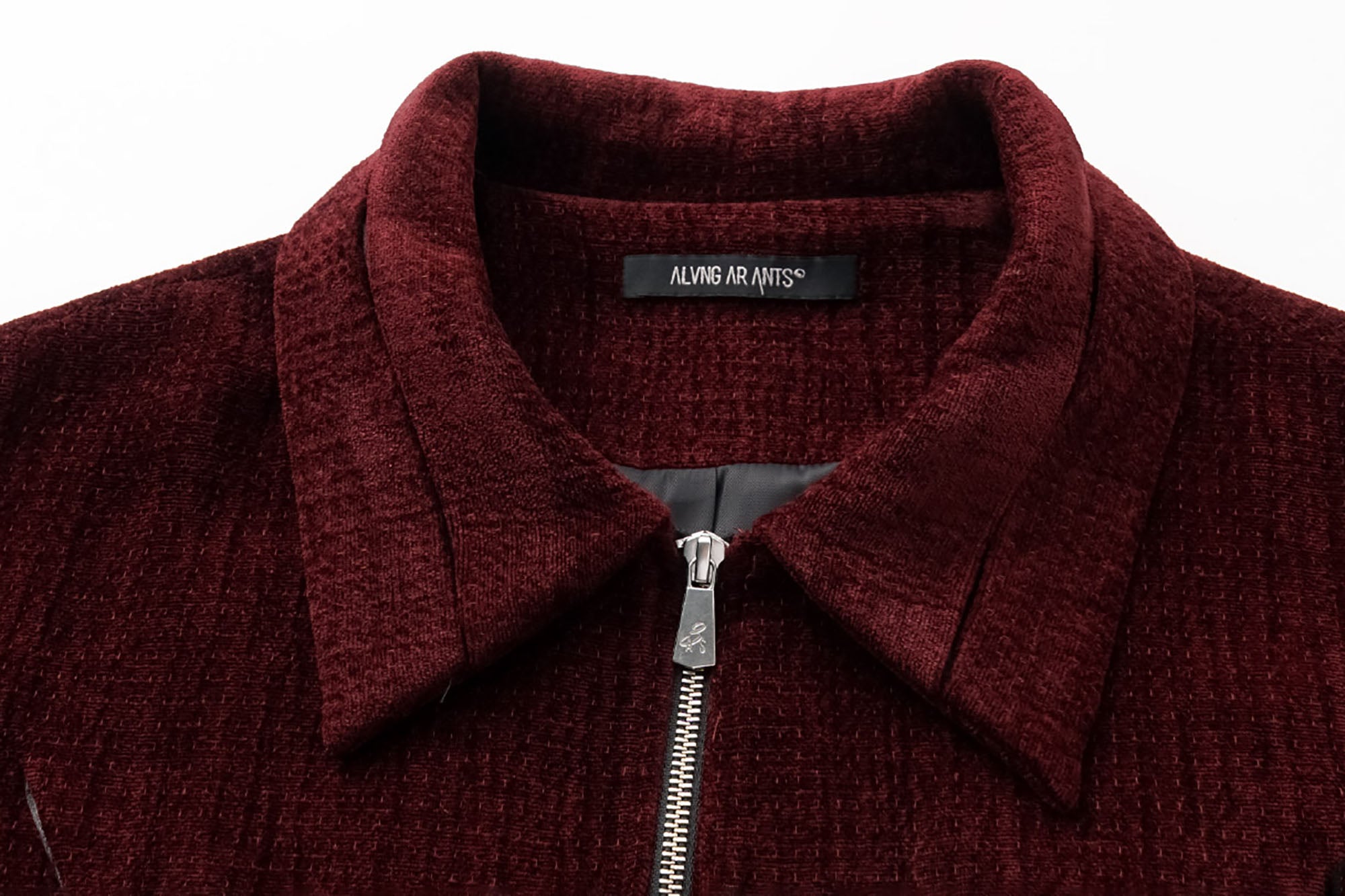 ALVNG AR ANTS Chenille Dual Zip Jacket