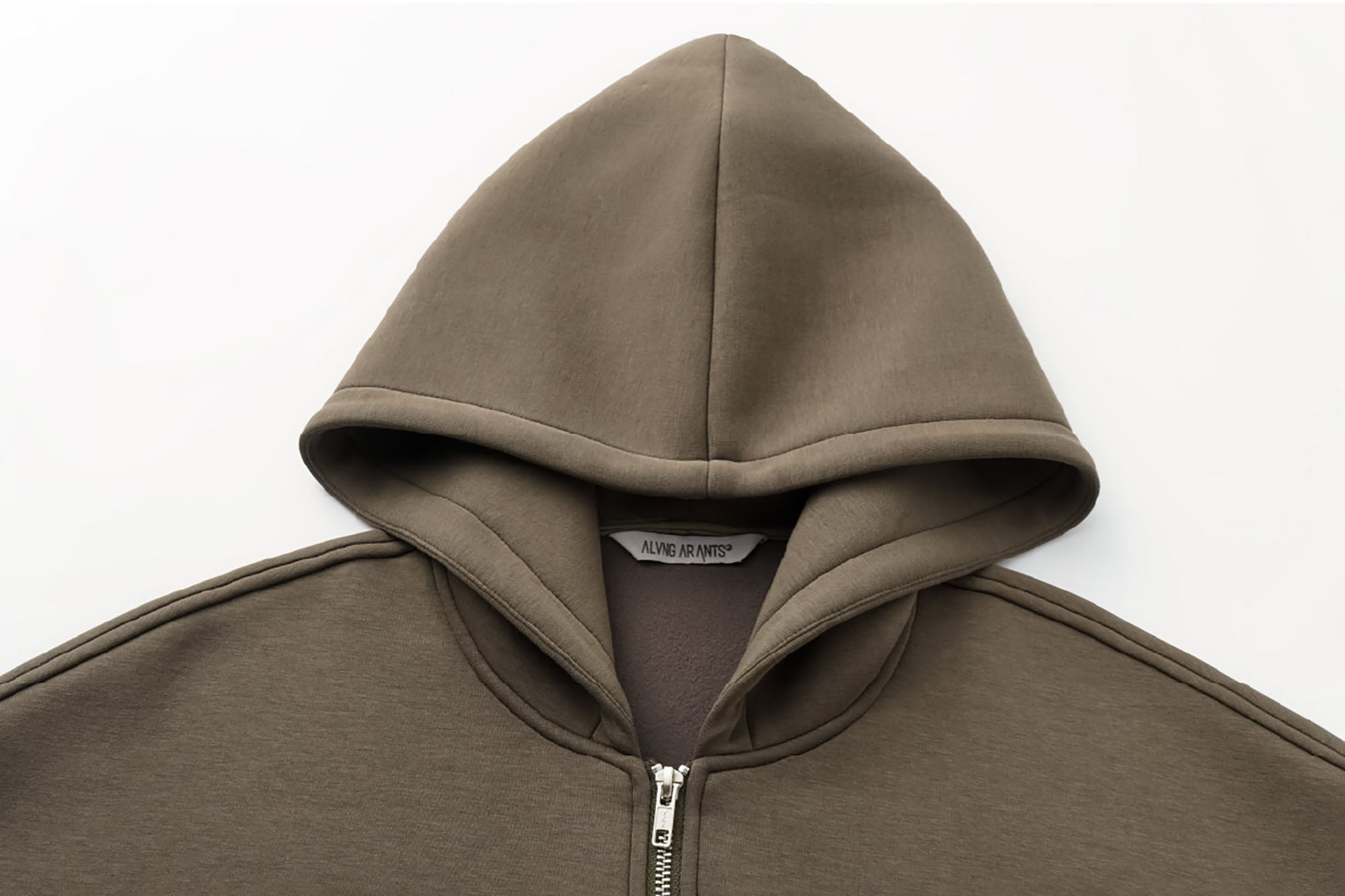 alvng ar ants ジャケット　S ALVNG AR ANTS Structured Curved Sleeve Pointed Hood Jacket