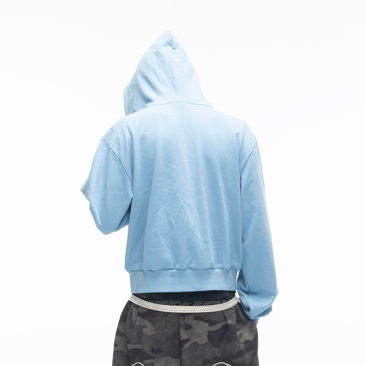 SADSOUP Dreamy Heart Print Zip-Up Hoodie