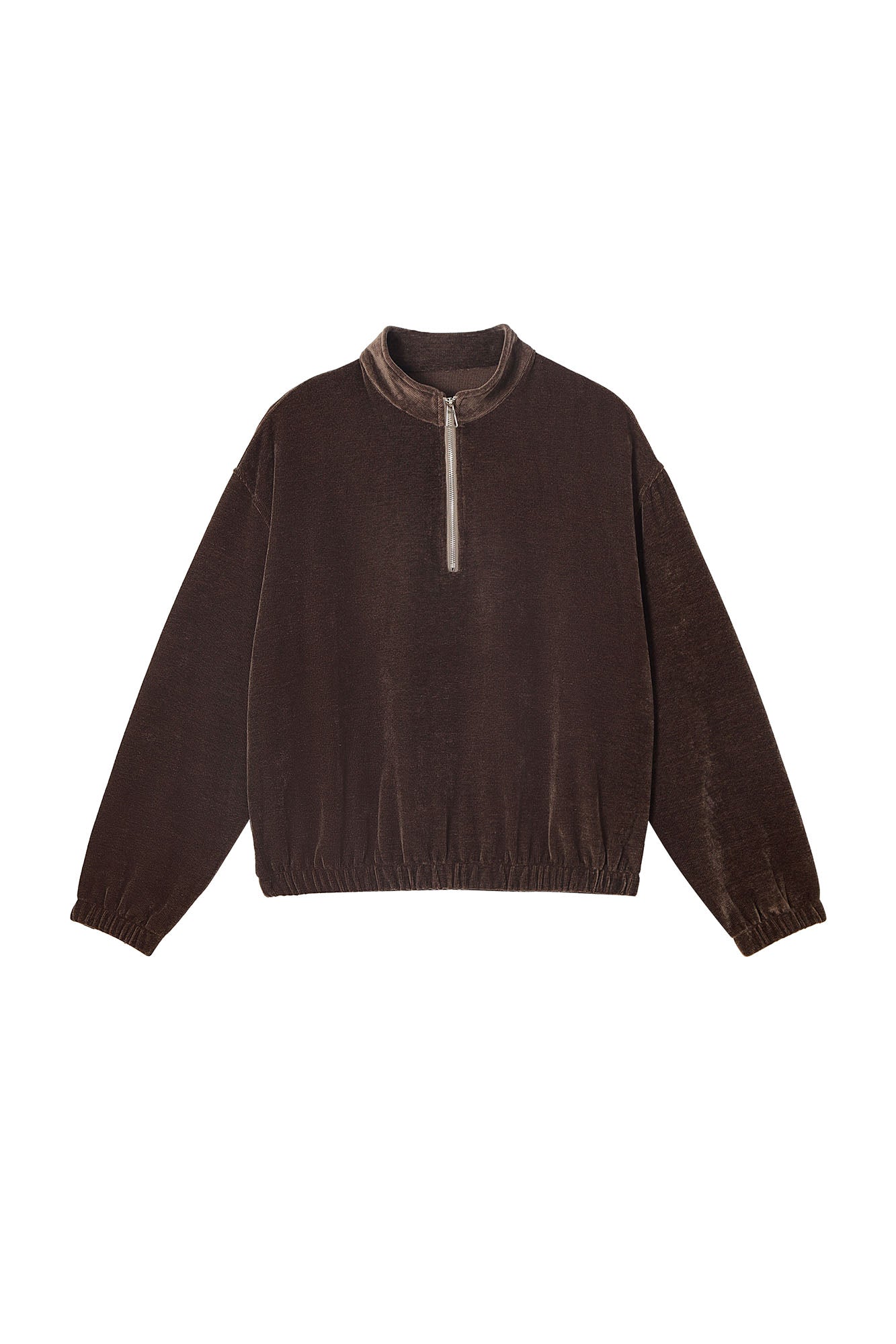 CLP Corduroy Elastic-Hem Half-Zip Pullover, premium urban and streetwear designers apparel on PROJECTISR.com, CLP