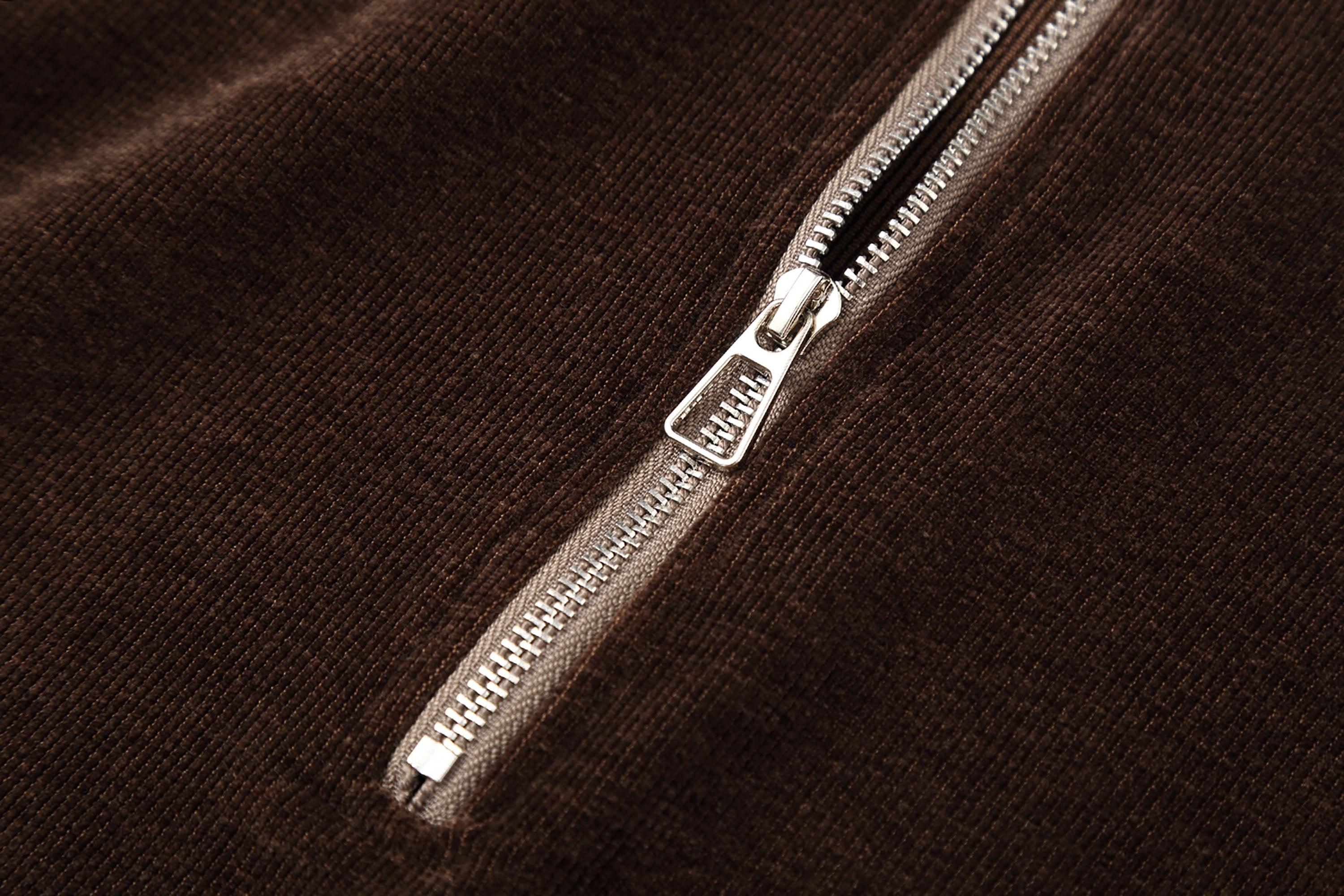 CLP Corduroy Elastic-Hem Half-Zip Pullover, premium urban and streetwear designers apparel on PROJECTISR.com, CLP