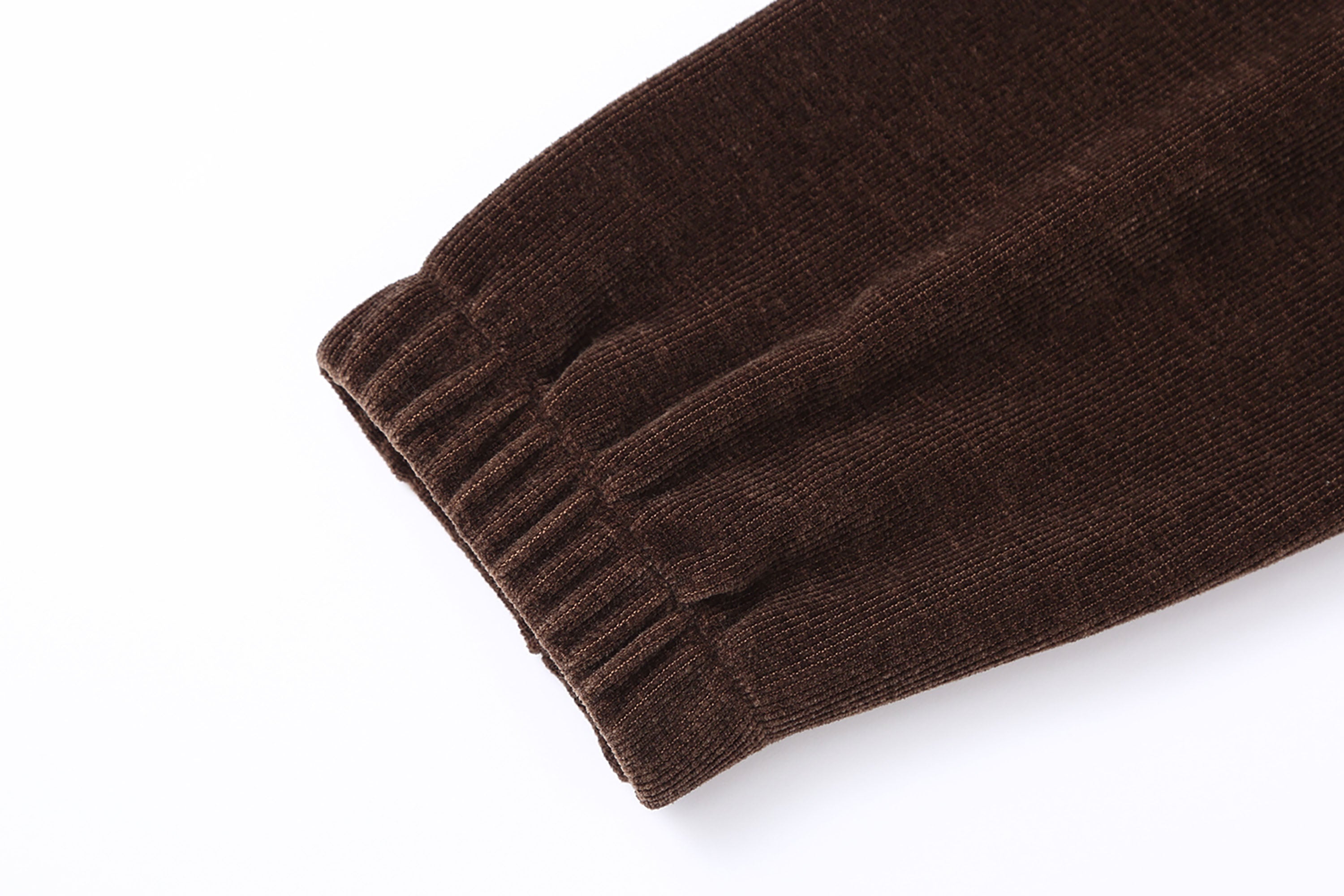 CLP Corduroy Elastic-Hem Half-Zip Pullover, premium urban and streetwear designers apparel on PROJECTISR.com, CLP