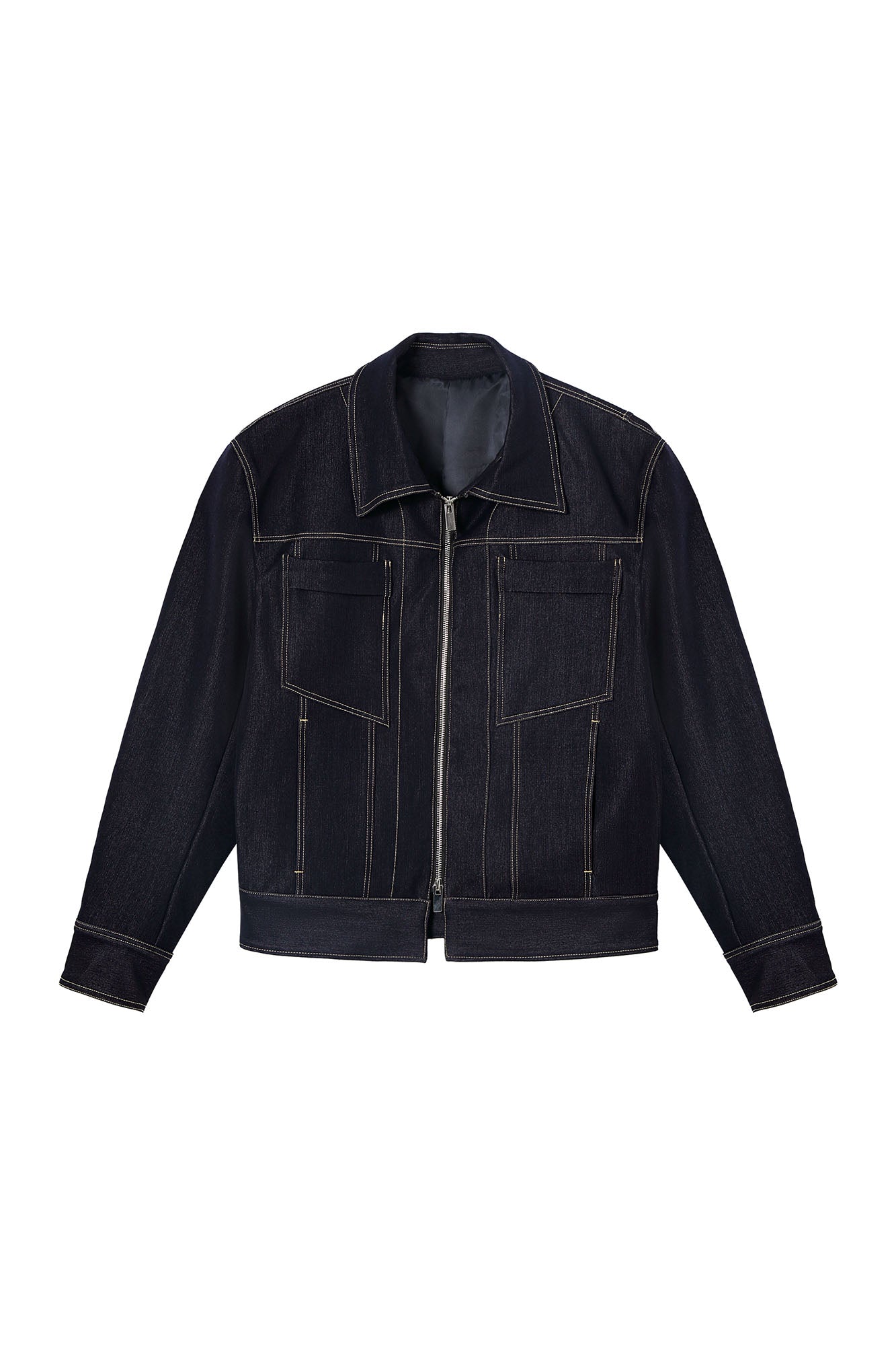CLP Classical Stitched Utility Denim Jacket, premium urban and streetwear designers apparel on PROJECTISR.com, CLP