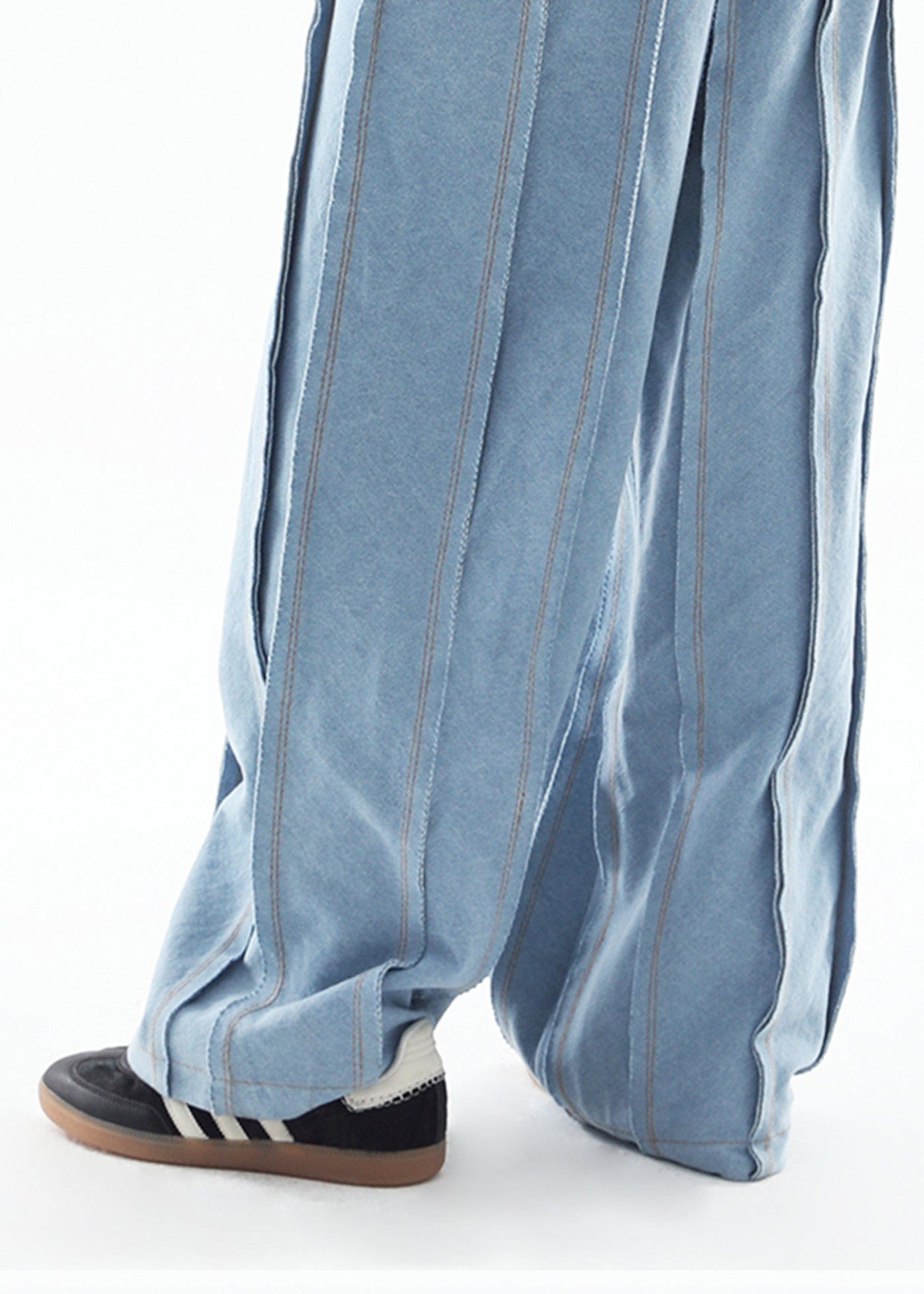 MIICHOUS Deconstructed Raw Edge Pants