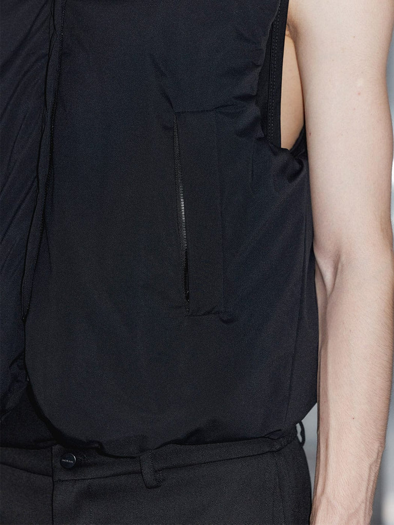 49PERCENT Tactical Puffer Vest, premium urban and streetwear designers apparel on PROJECTISR.com, 49PERCENT