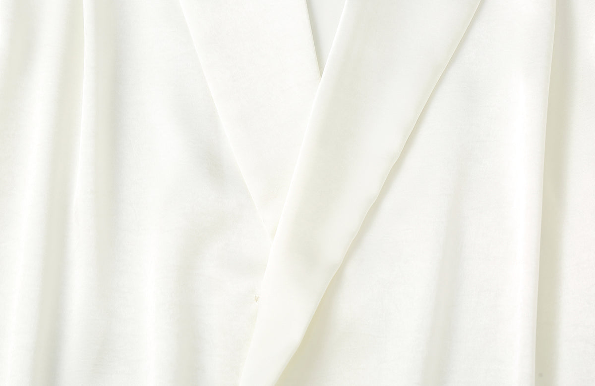 CLP Retro Satin Lapel Oversized Shirt