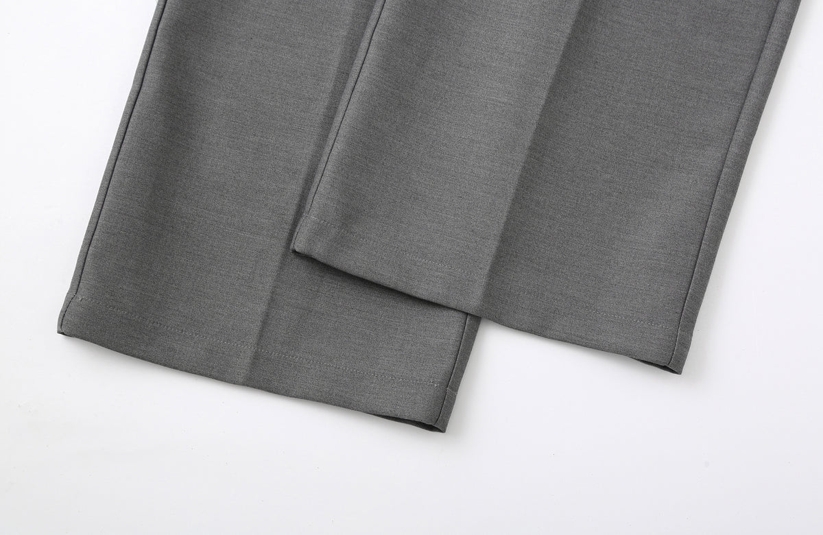 CLP Double-Belted Wide-Leg Trousers