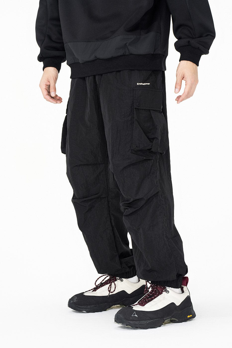 ENSHADOWER Big Pockets Nylon Tactical Jogger, premium urban and streetwear designers apparel on PROJECTISR.com, ENSHADOWER