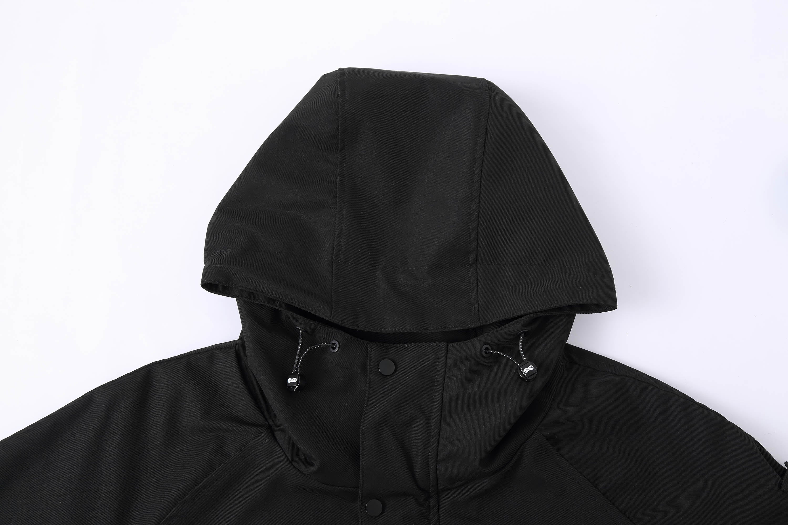 CLP Multi-Pocket Drawstring Windbreaker