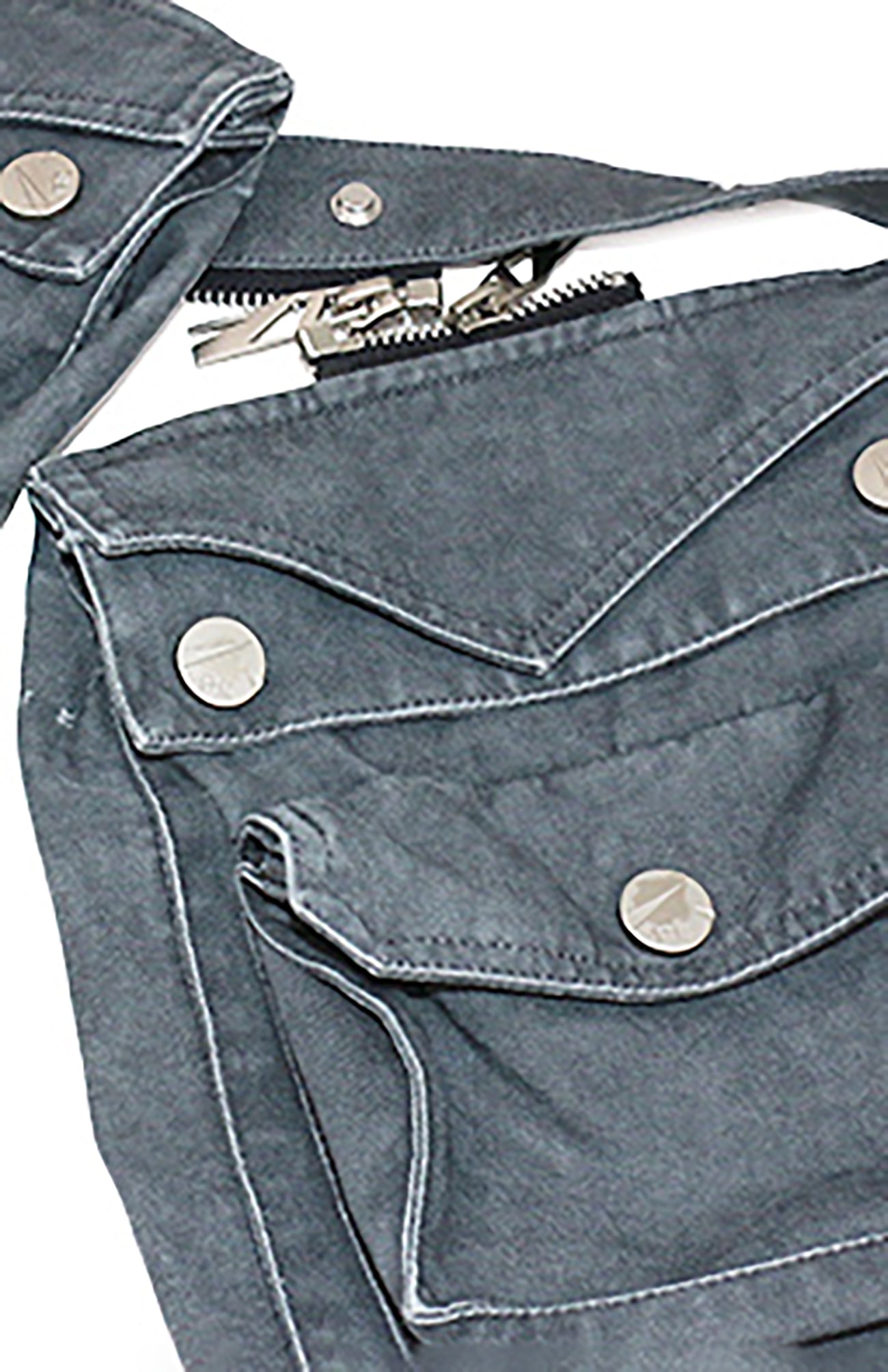 RELABEL Detachable Adjustable Zippered Denim Belt Bag