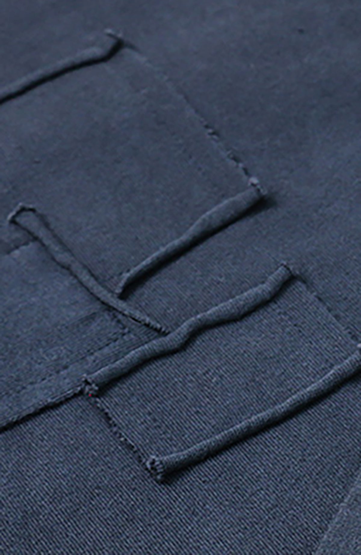 RELABEL Frayed Raw Edge Washed Crewneck Sweatshirt