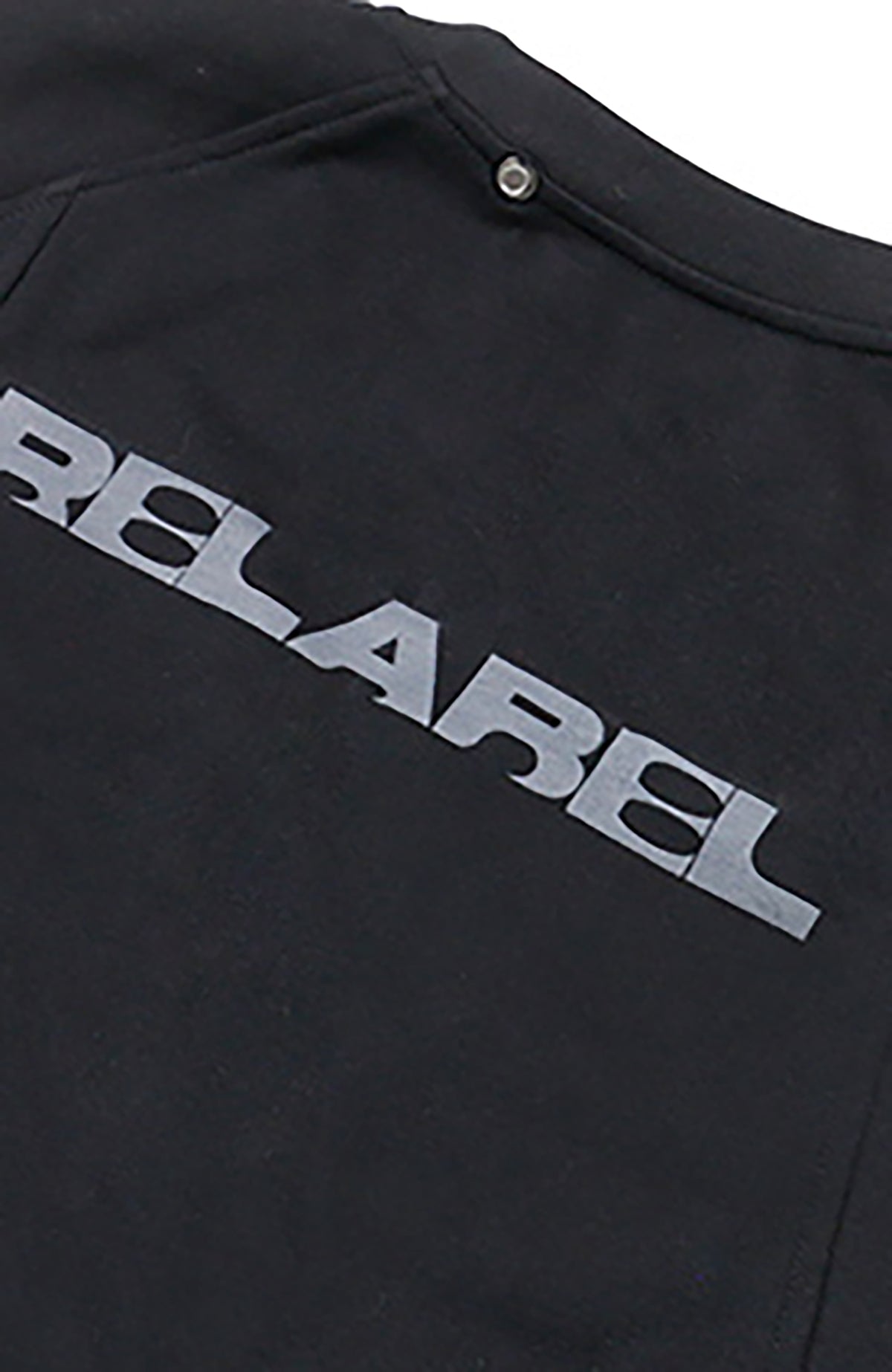 RELABEL Deconstructed Asymmetrical Detachable Hood Oversized Crewneck