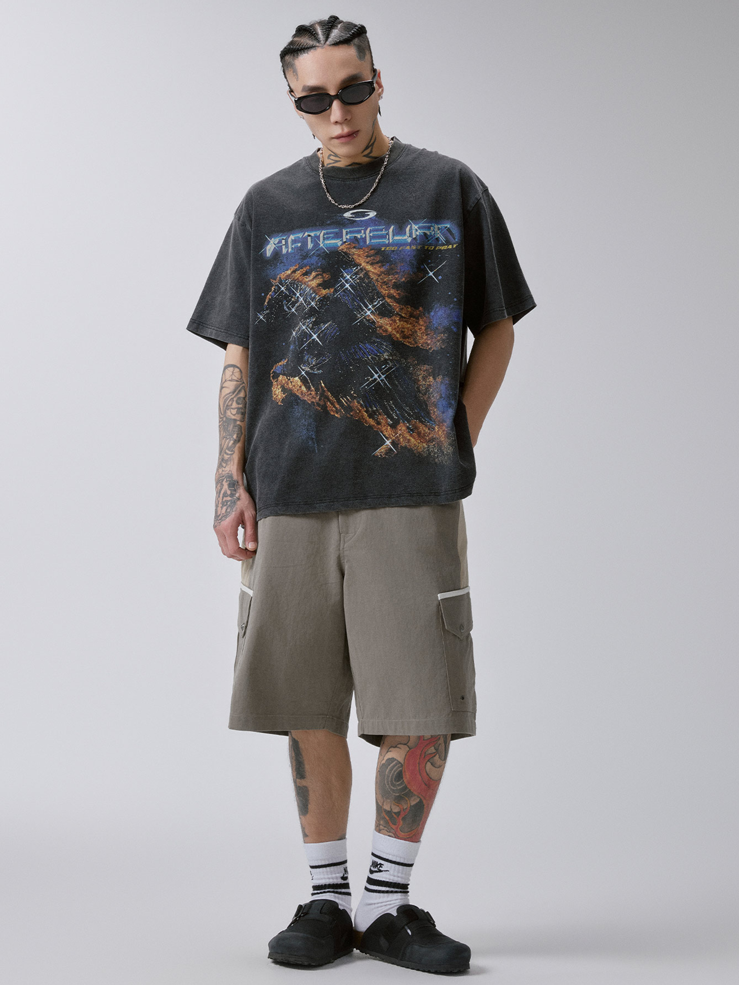 F2CE Outdoor Contrast Cargo Shorts