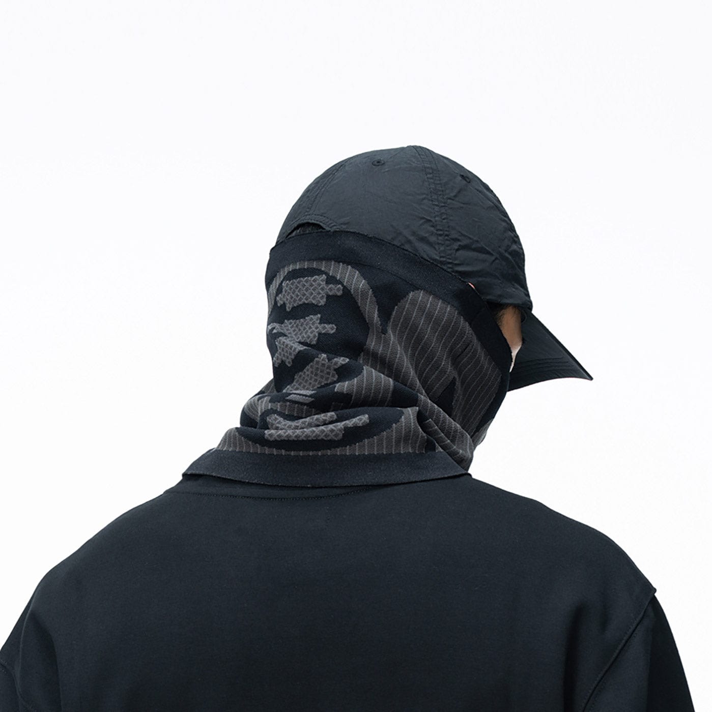 ENSHADOWER Skeleton Cycling Scarf, premium urban and streetwear designers apparel on PROJECTISR.com, ENSHADOWER