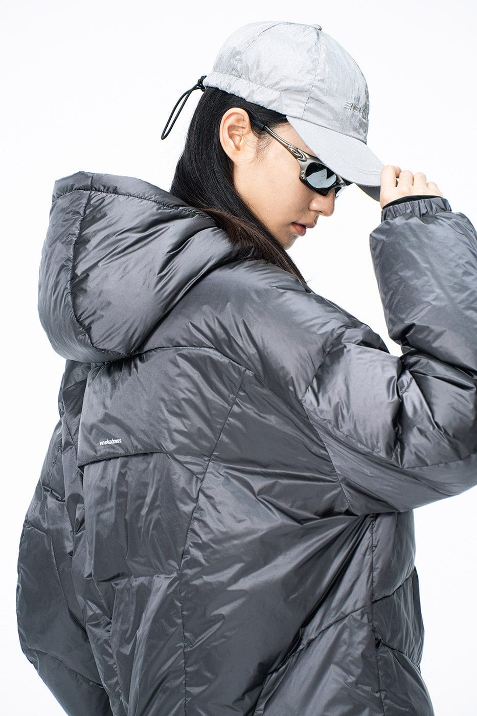 ENSHADOWER Liquid Metal Down Jacket, premium urban and streetwear designers apparel on PROJECTISR.com, ENSHADOWER