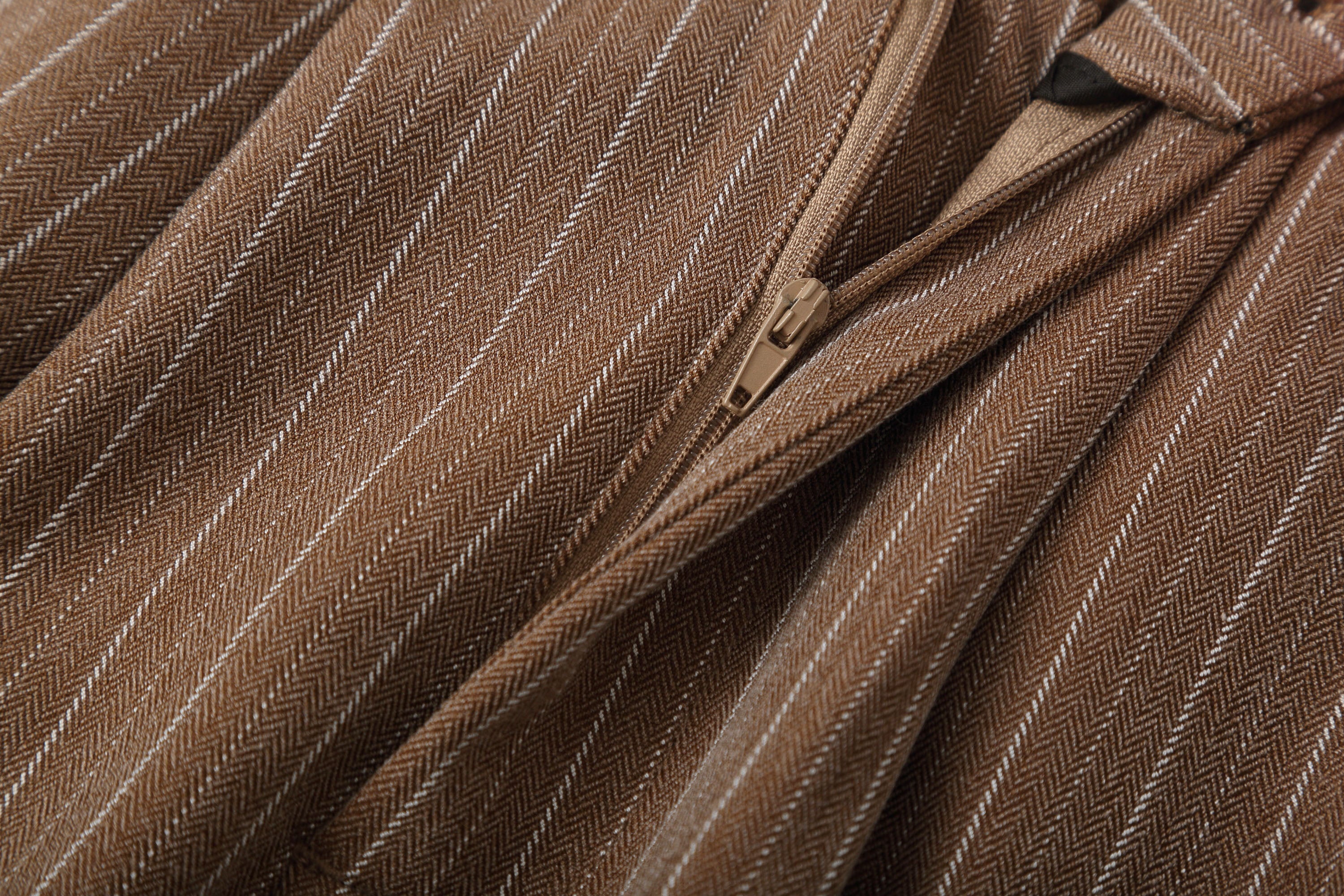 CLP Modern Pinstriped Straight-Leg Pants