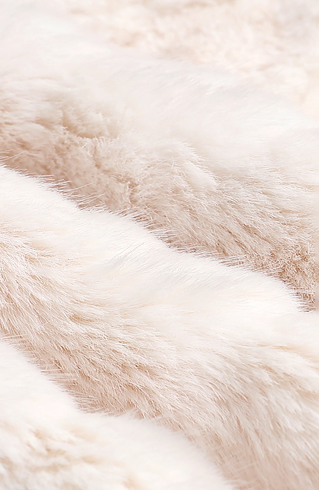 FACEONLAB Faux Fur Collar Utility Bomber Jacket