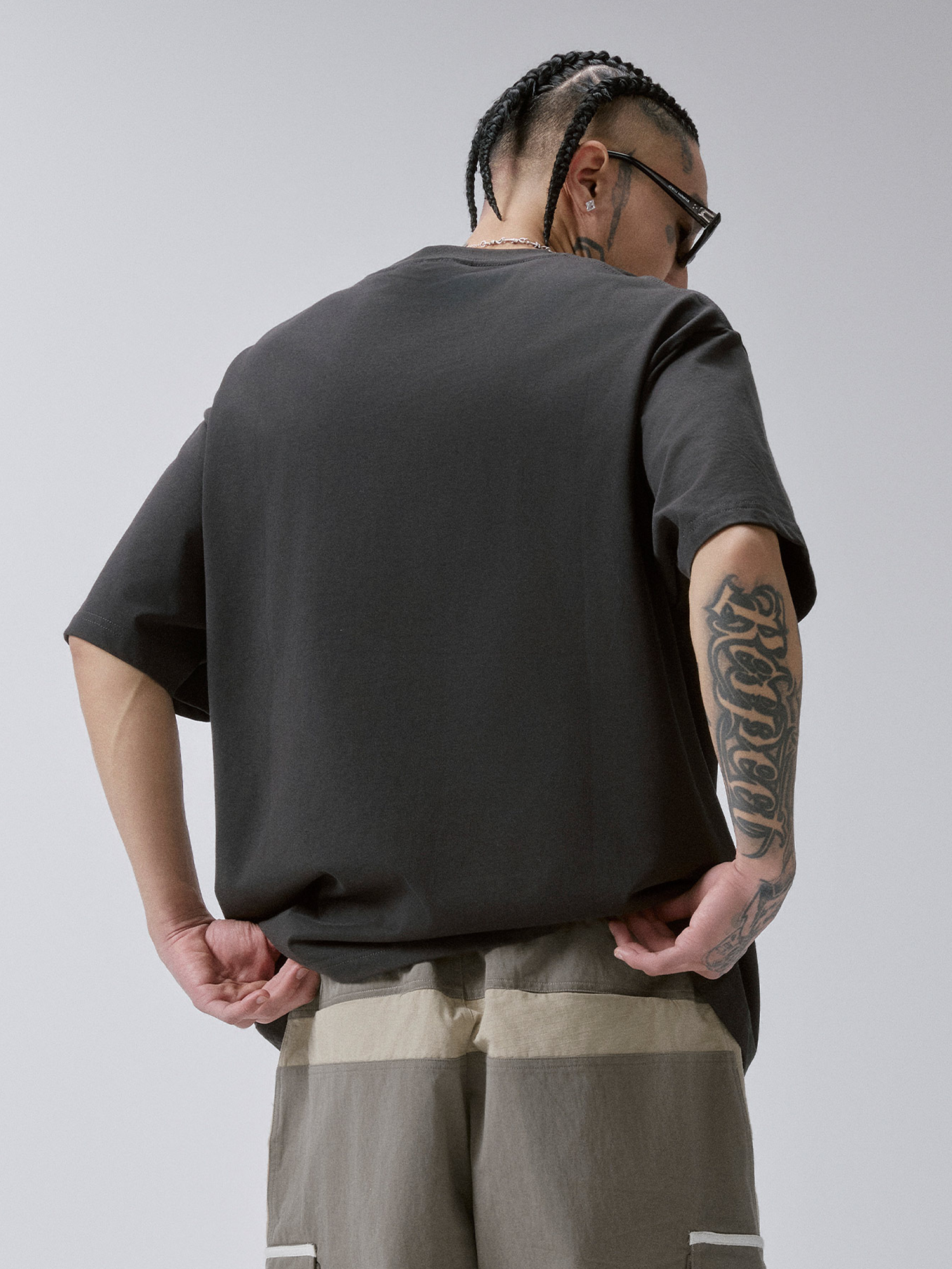 F2CE Washed Retro Horse Graphic T-Shirt