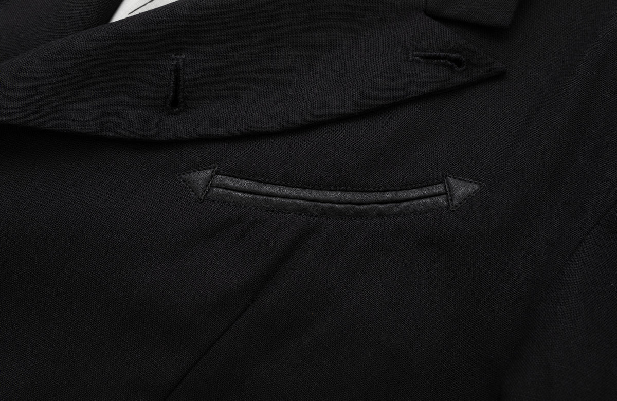 2000RSK Spliced Textured Blazer Jacket