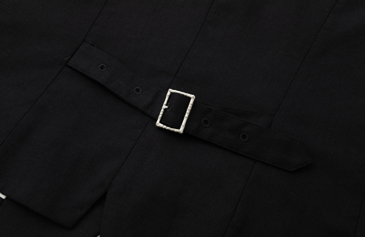 2000RSK Spliced Textured Blazer Jacket