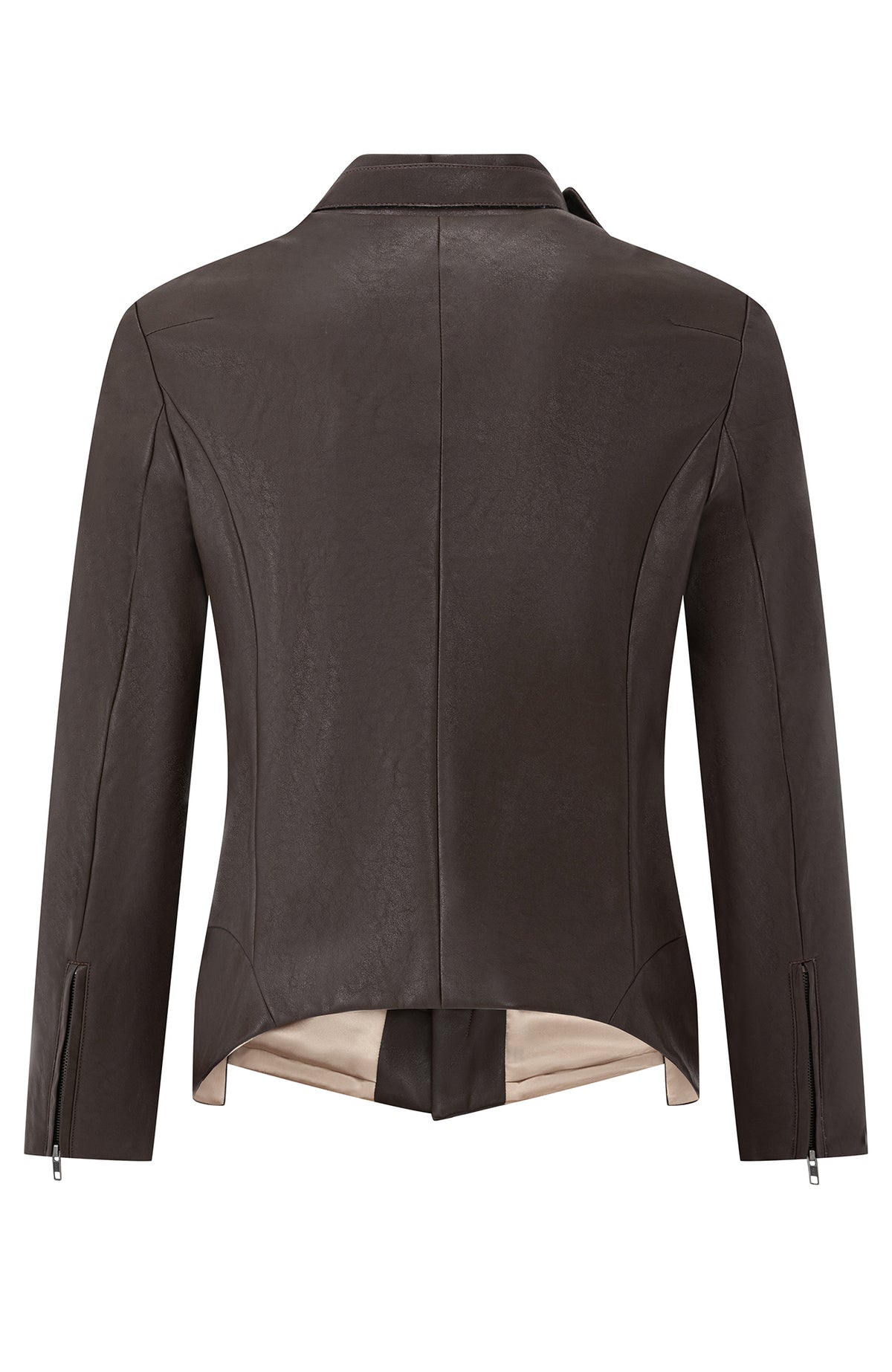 2000RSK Deconstructed Irregular Faux Leather Jacket