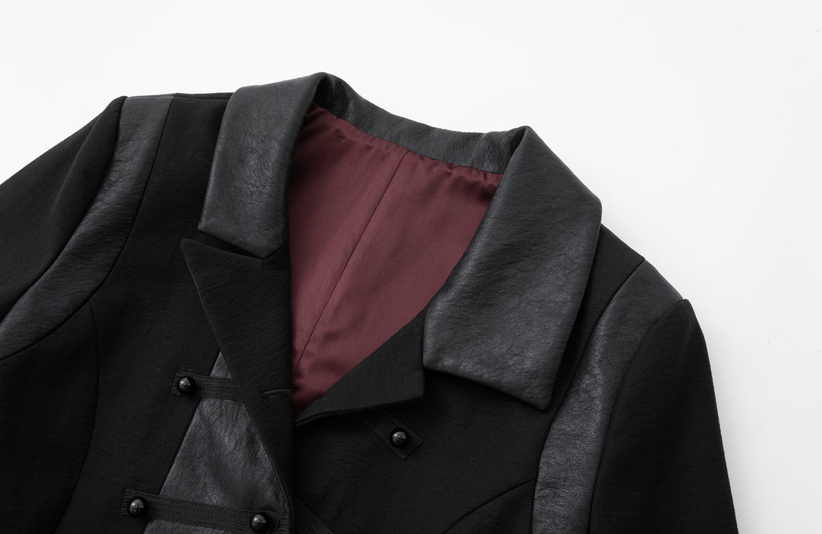 2000RSK Asymmetrical Deconstructed Court Jacket