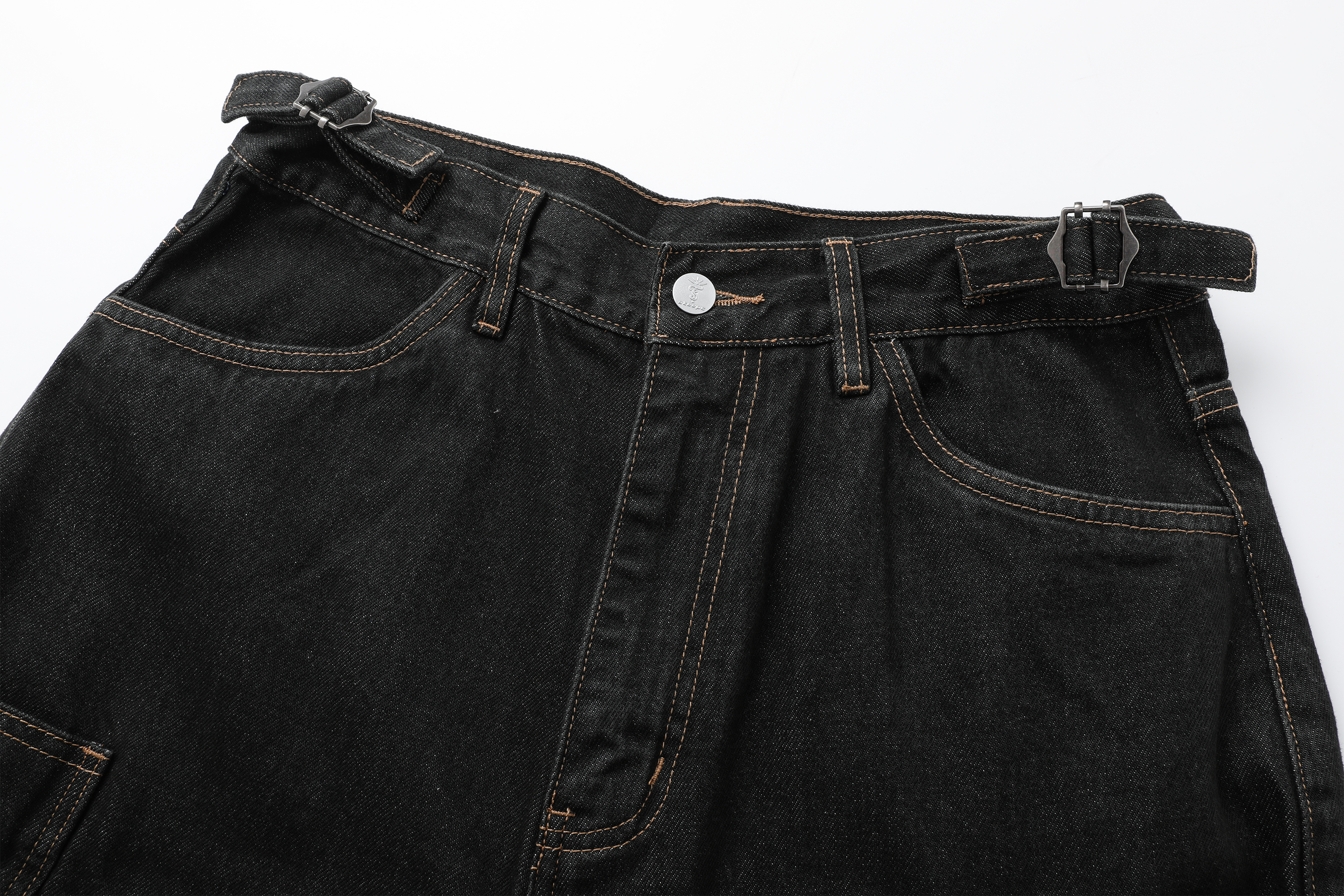 STEEPC Multi-Pocket Raw Denim Shorts, premium urban and streetwear designers apparel on PROJECTISR.com, STEEPC