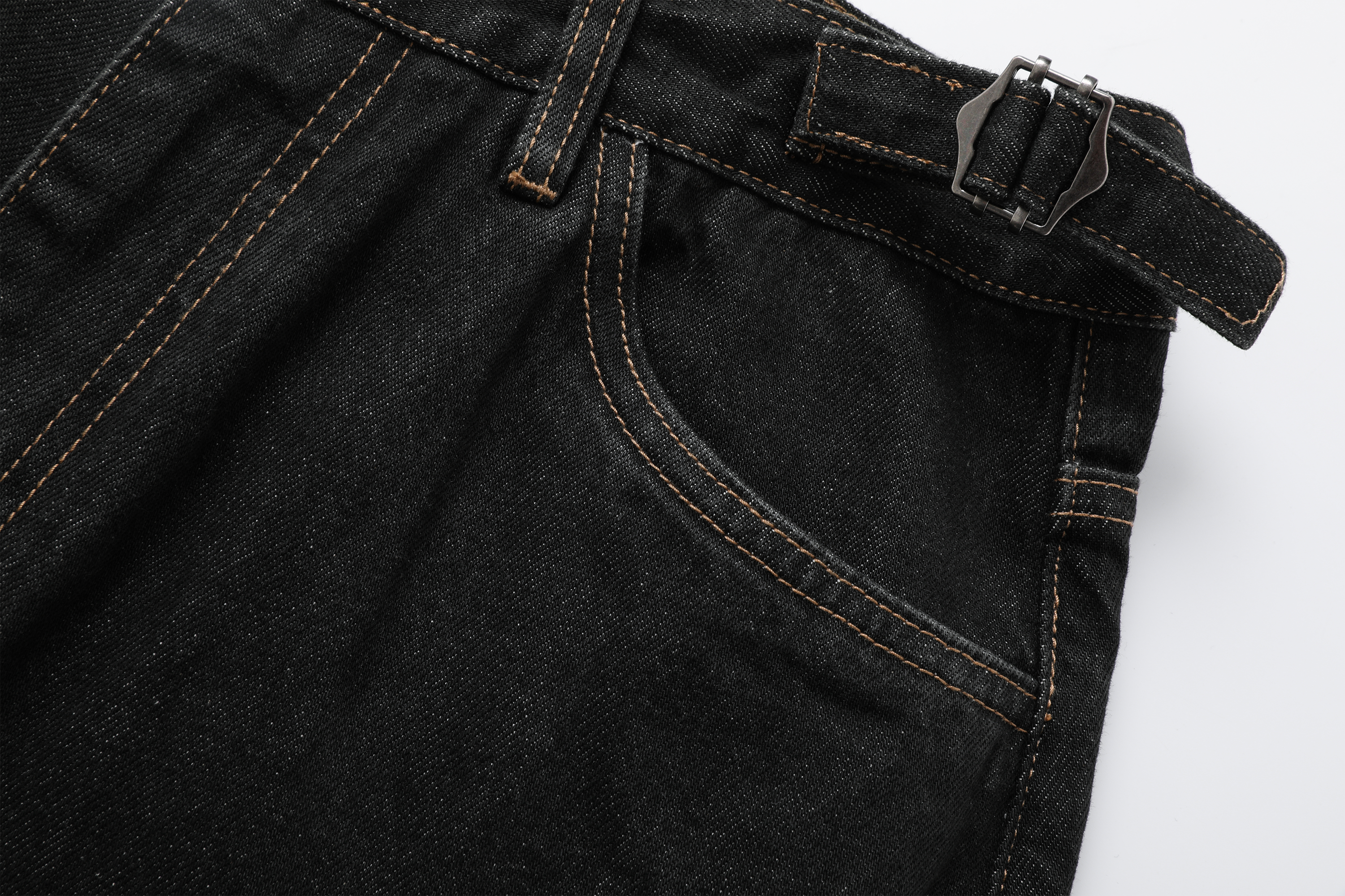 STEEPC Multi-Pocket Raw Denim Shorts, premium urban and streetwear designers apparel on PROJECTISR.com, STEEPC