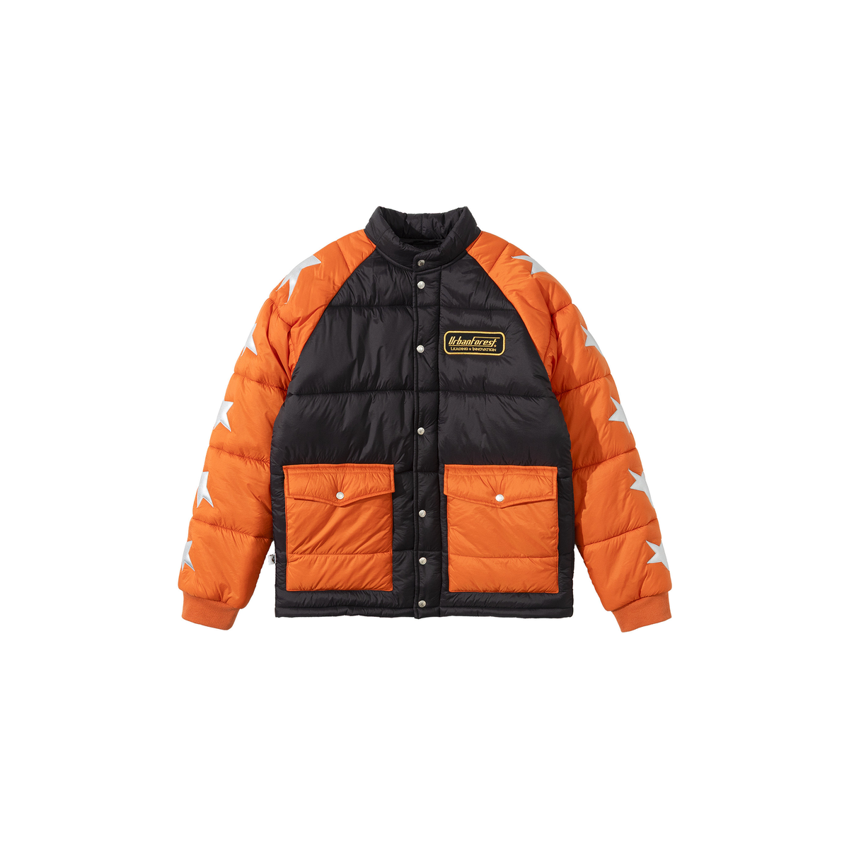 URBAN+FOREST Utility Puffer Jacket, premium urban and streetwear designers apparel on PROJECTISR.com, URBAN+FOREST