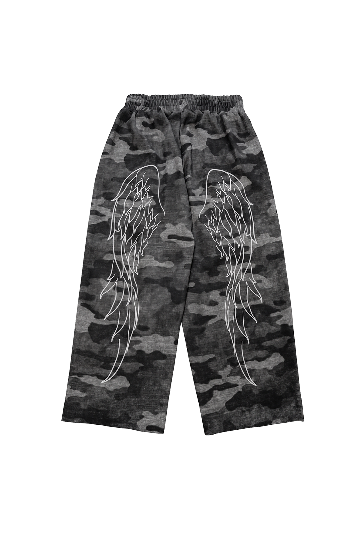 SADSOUP Retro Camo Baggy Sweatpants
